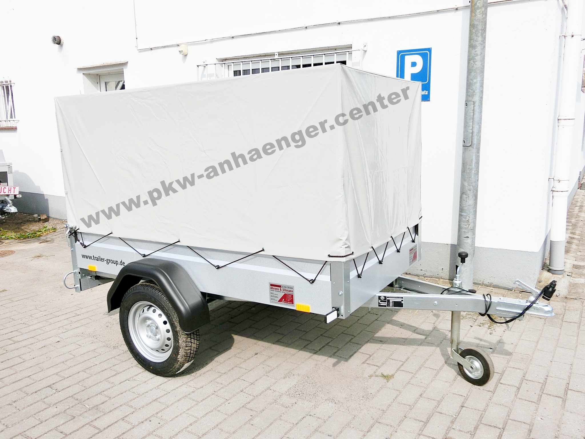 Planenanhänger Stema 750kg ungebremst 201x108x113cm Basic