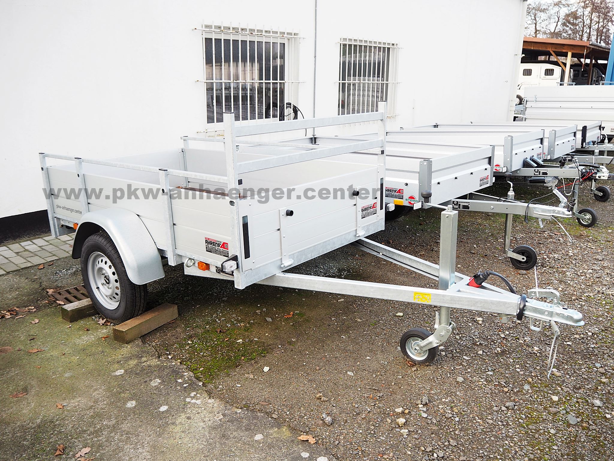 Anssems BSX 750 205x120 Aluanhänger mit Stahlrahmen