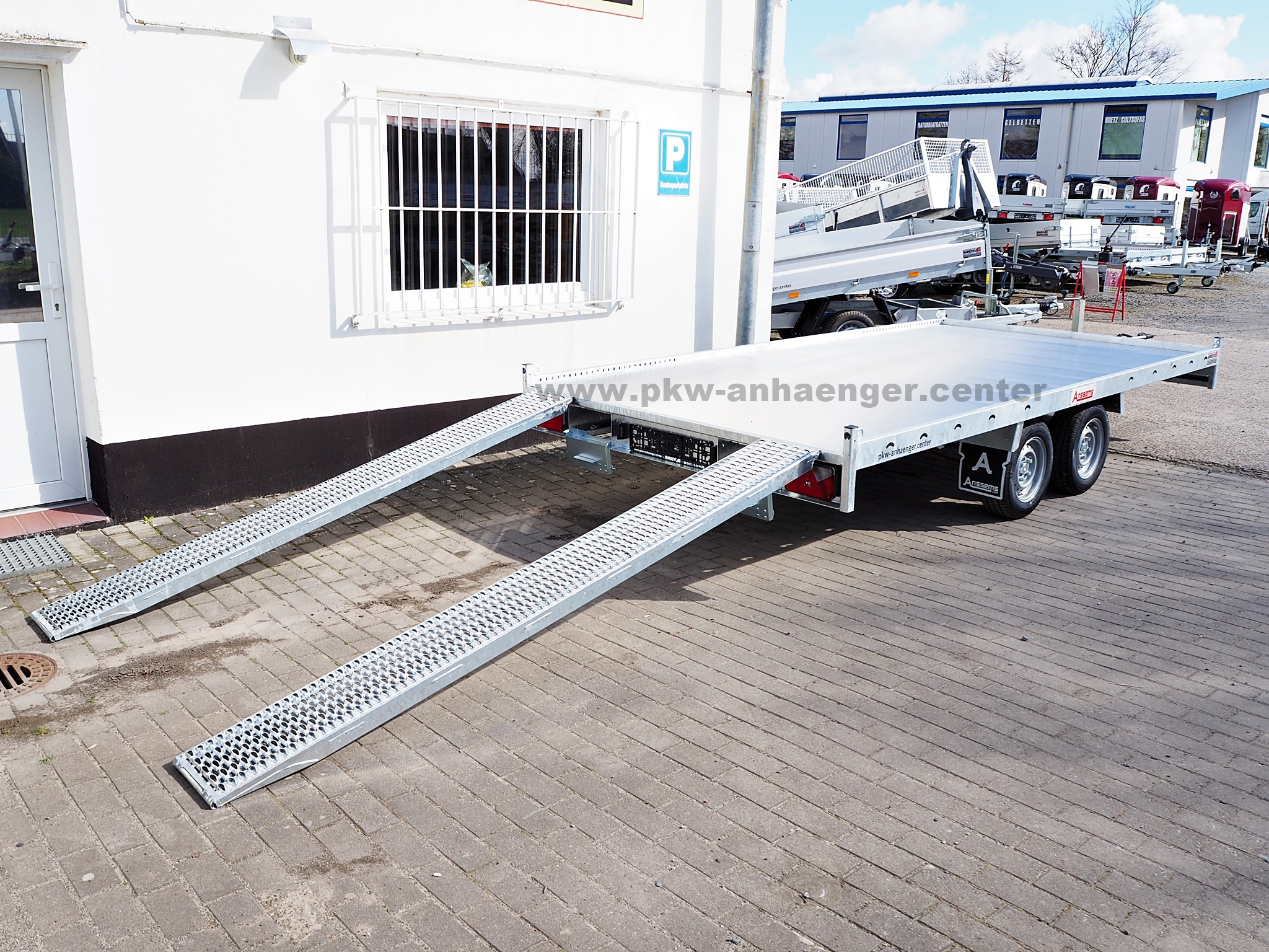 Anssems MSX 3000 405x200 Autotrailer mit Aluboden