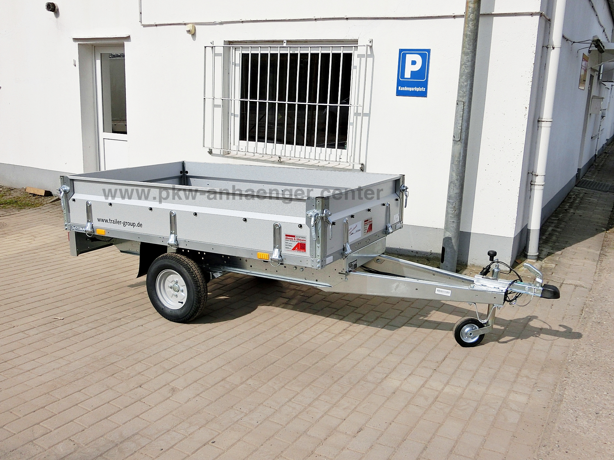 kleiner Hochlader ungbremst Stema Systema 210x128x35cm 750kg