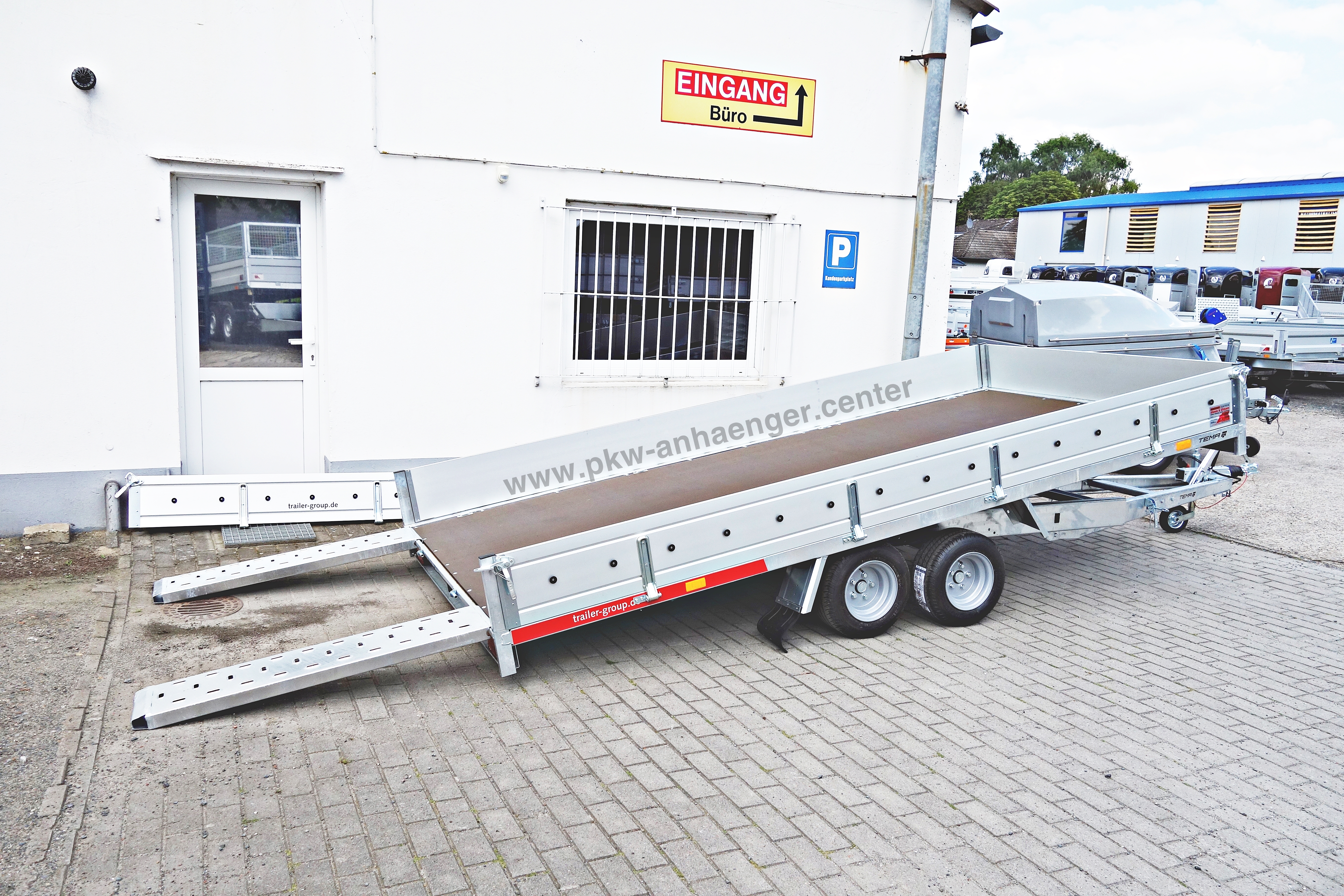 TEMARED CarKeeper 4020S 410x204x40cm 2700kg Autotrailer Universaltransporter
