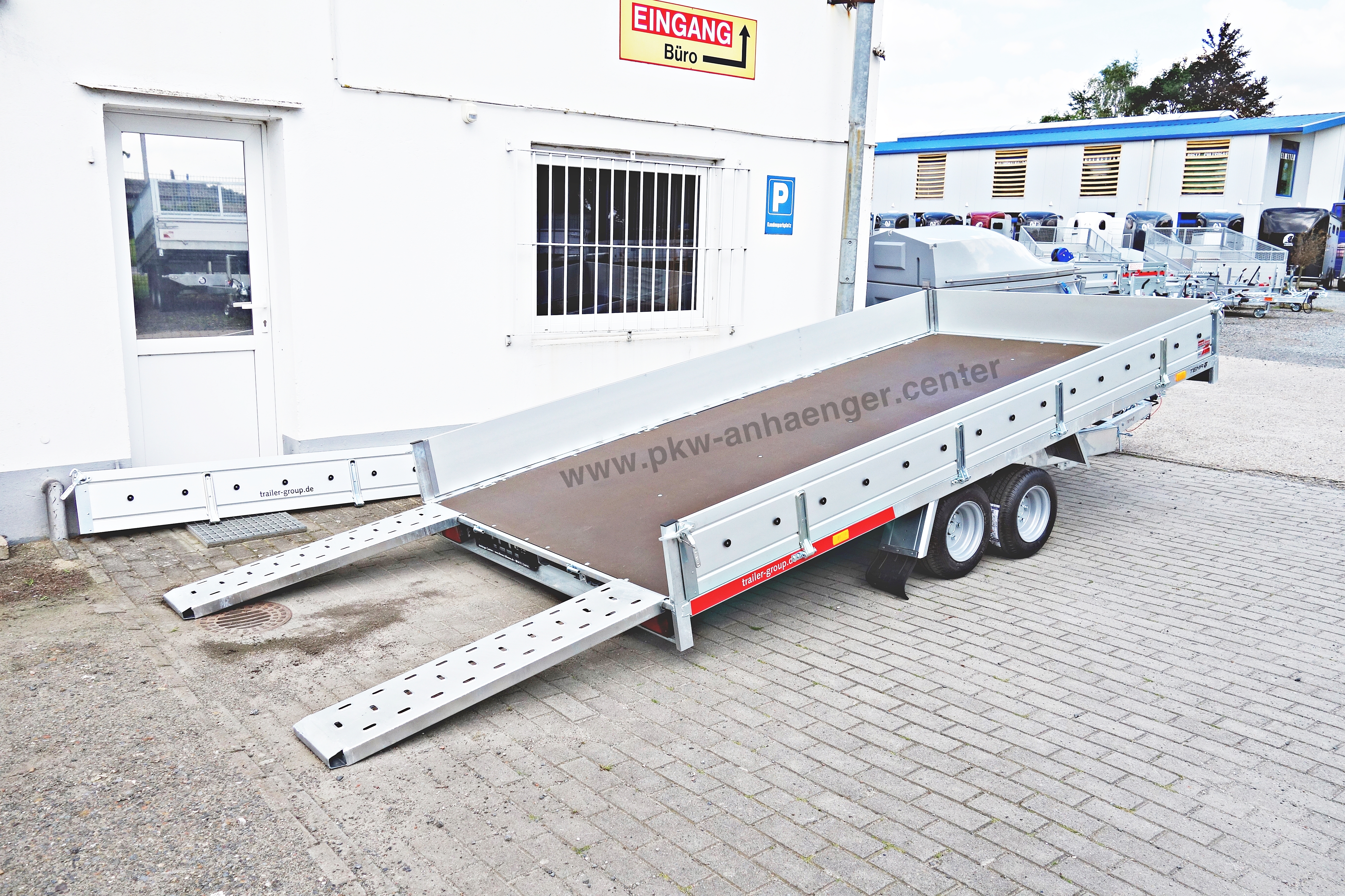 TEMARED CarKeeper 4521S 450x210x30cm 3000kg Autotrailer Universaltransporter