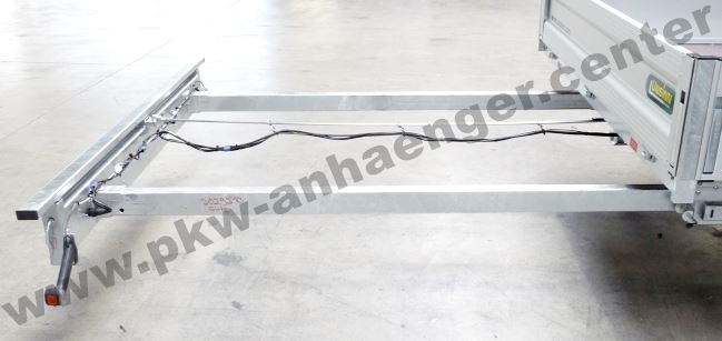Heckleuchtenträger 200cm rausziehbar für Unsinn LM-Langmaterialanhänger