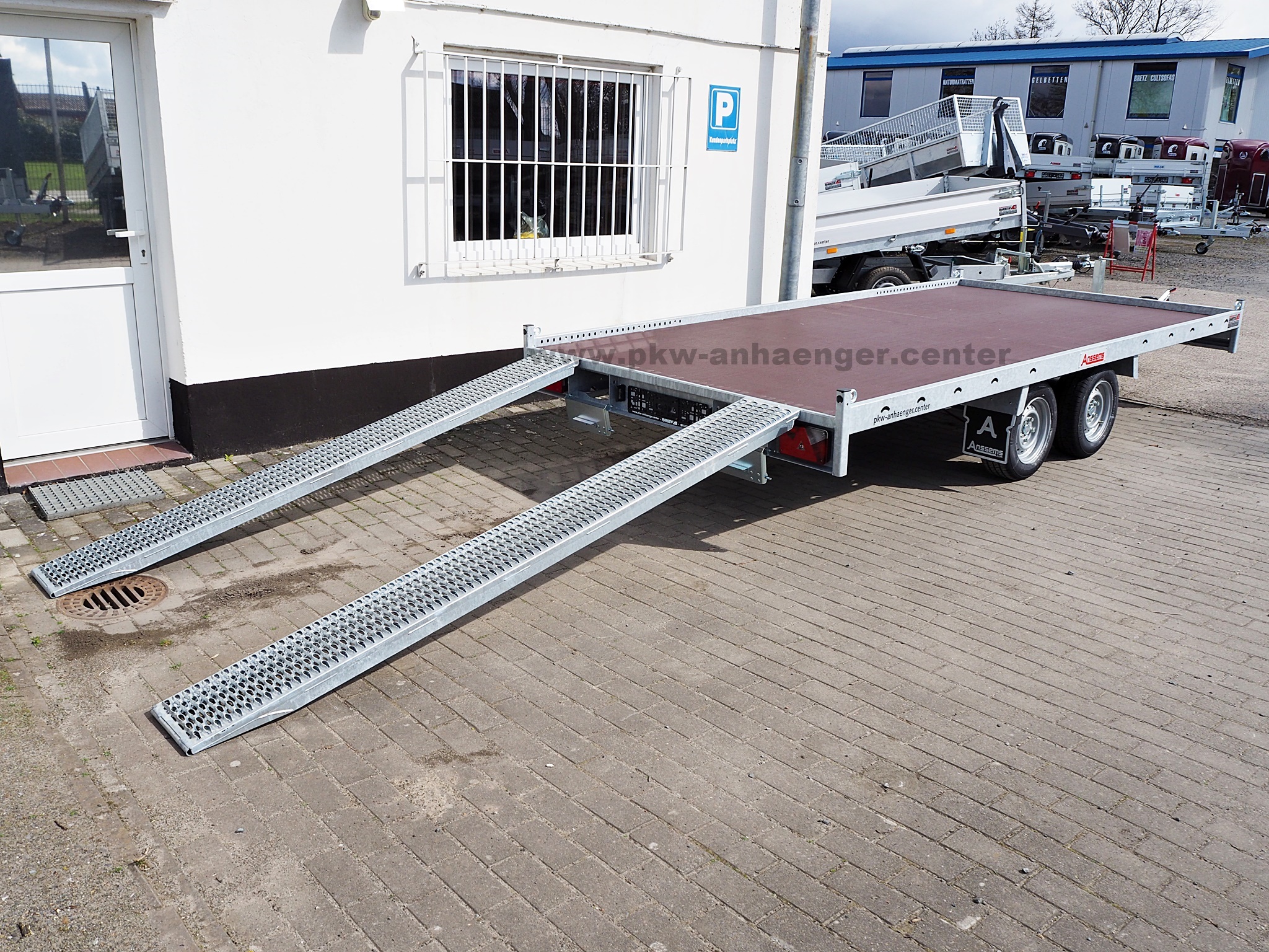 Anssems MSX 2700 405x200 BASIC Autotrailer mit Holzboden