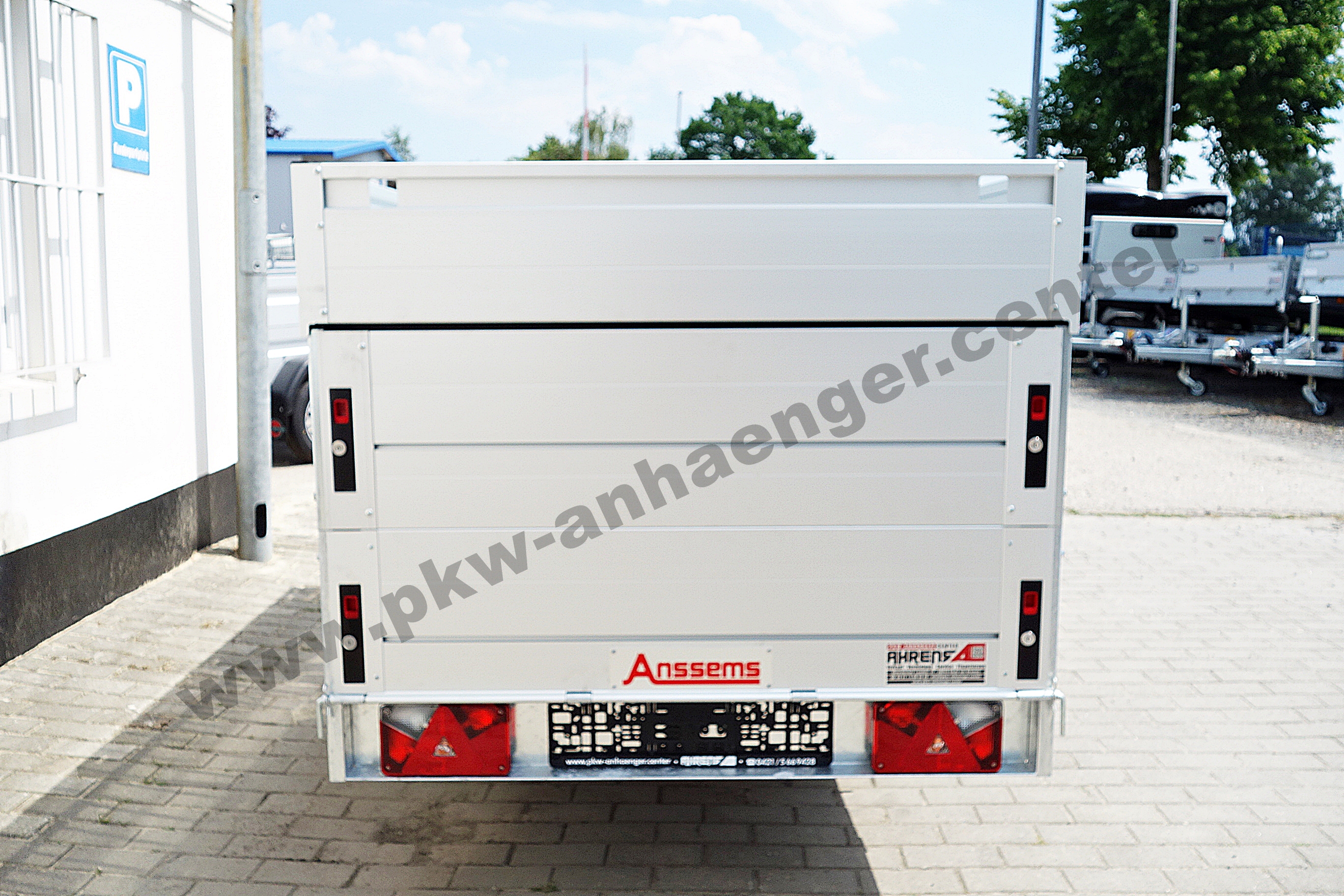 Anssems GTB 1200 251x126x83cm VT1 Deckelanhänger