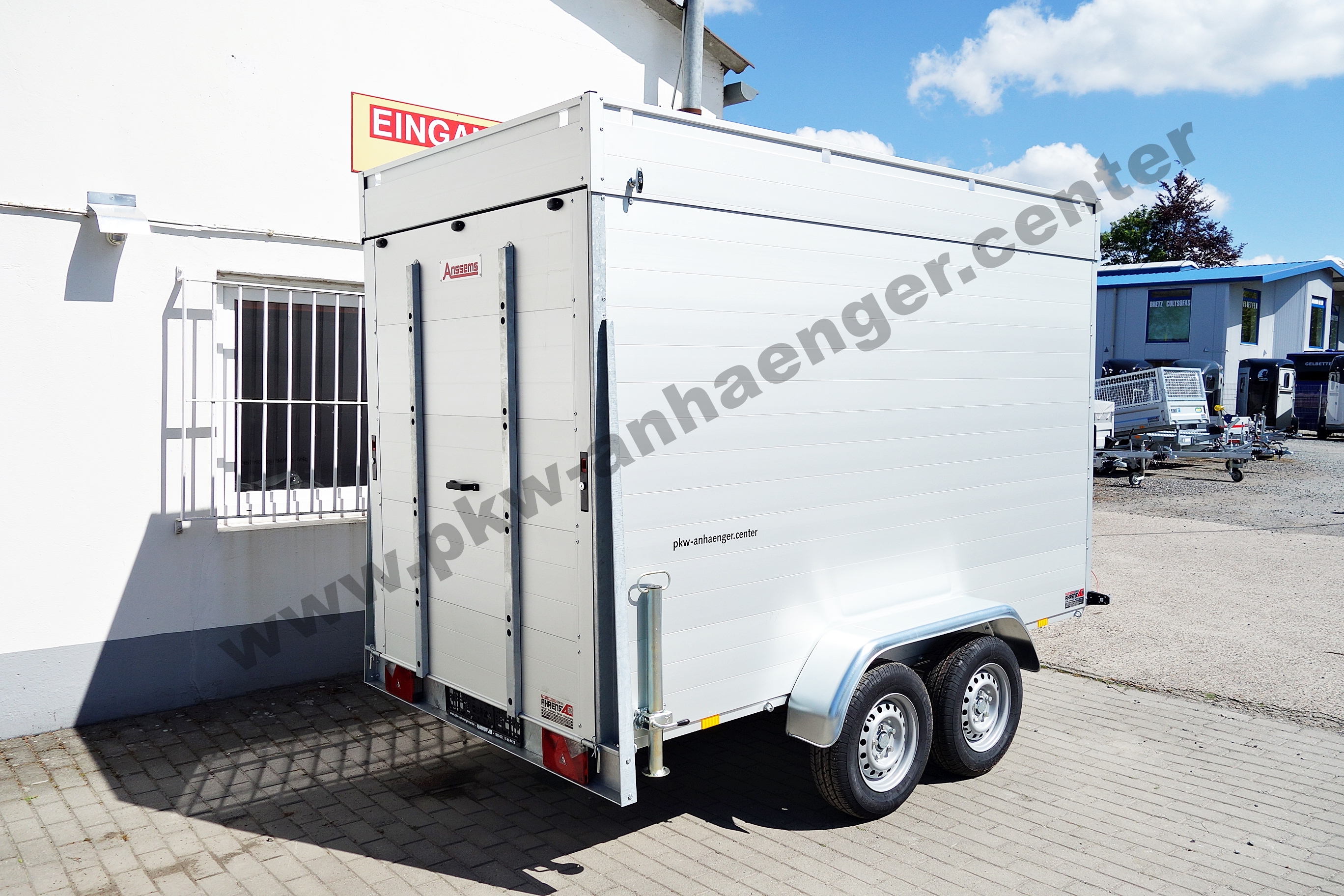 Anssems GTT 2500 301x151 VT4 Deckelanhänger Tandem