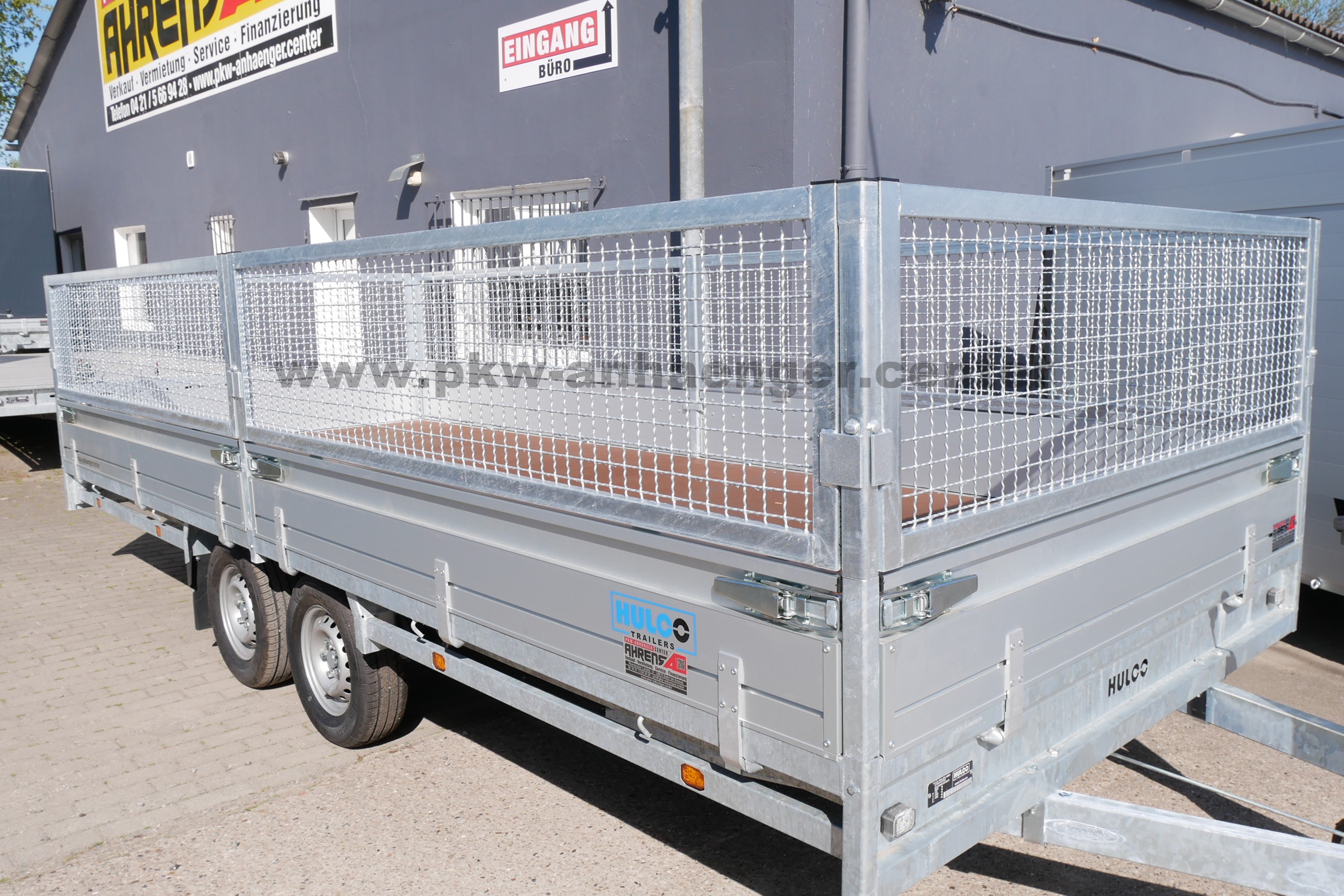 Hulco MEDAX-2 3500kg 502x203x90cm Gitteraufsatz Hochlader