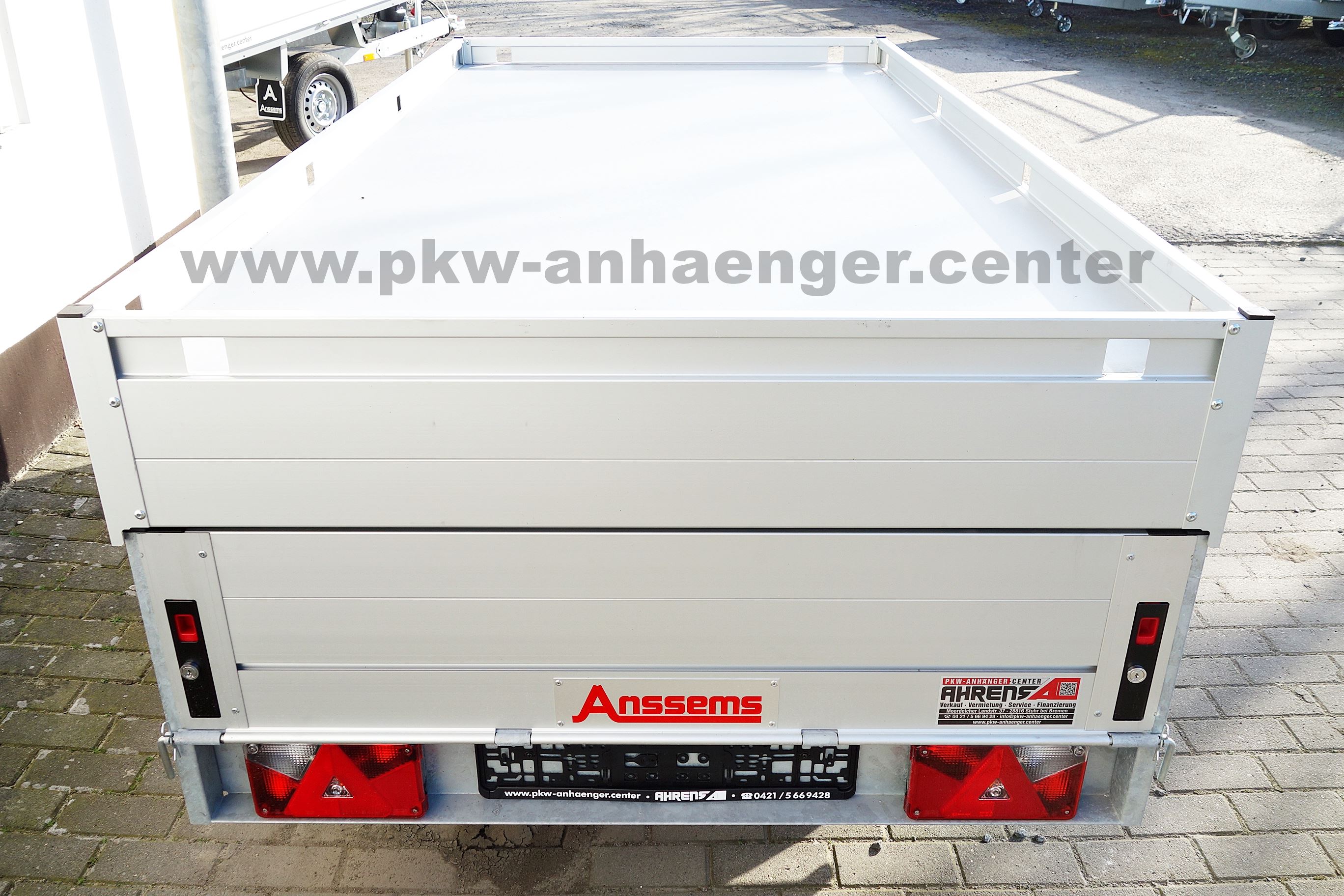 Anssems GTB 1200 251x126x48cm HT Deckelanhänger