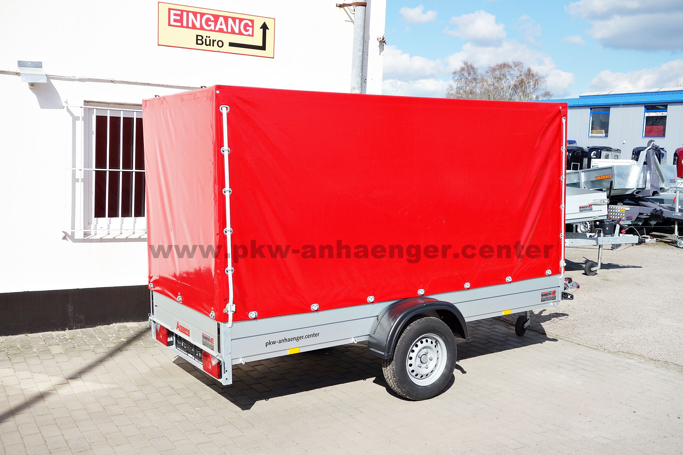 Anssems GTB 1200 301x126x160cm Planenanhänger Alu