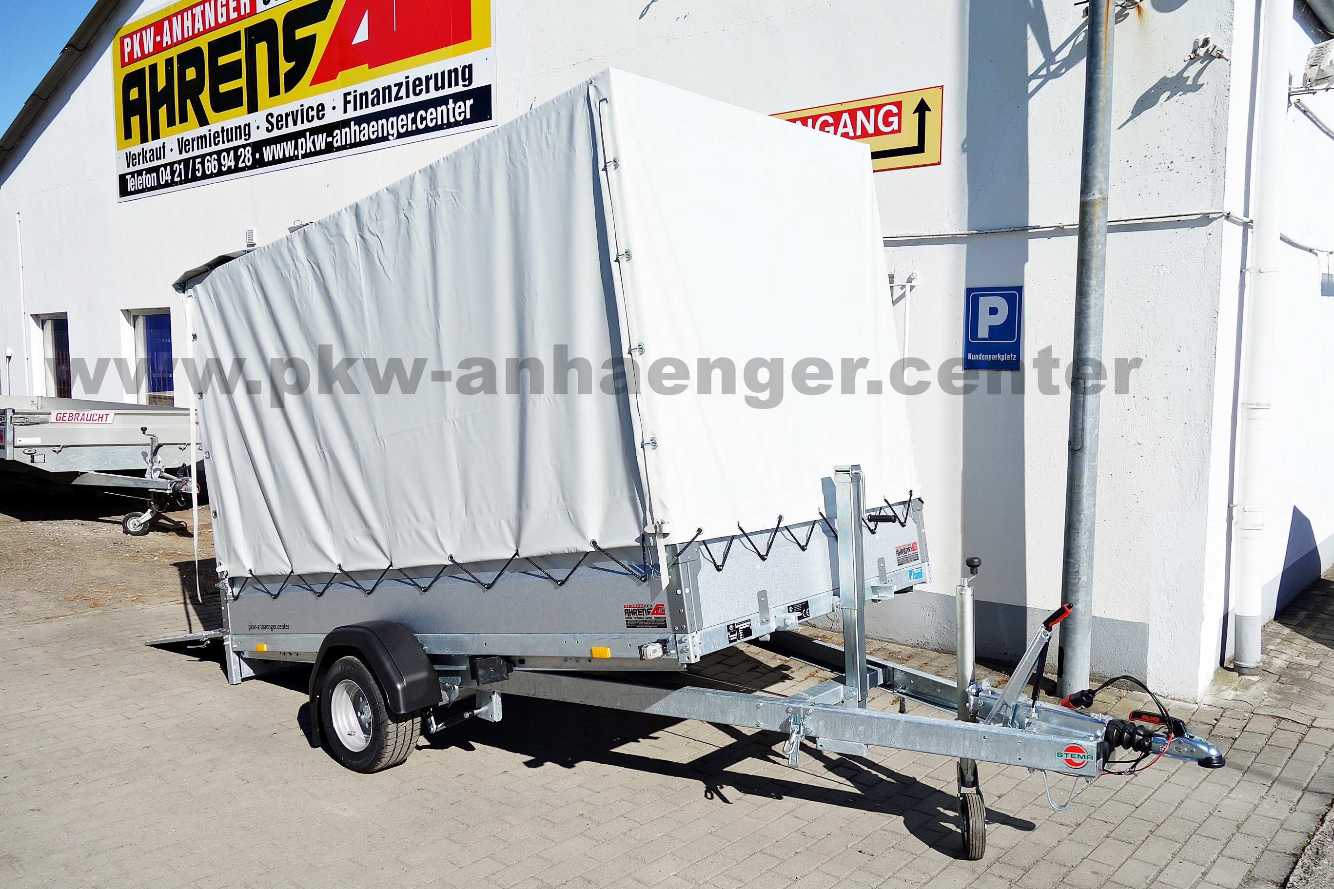 Planenanhänger STEMA MUT 1300kg 301x153x180cm 100km/h