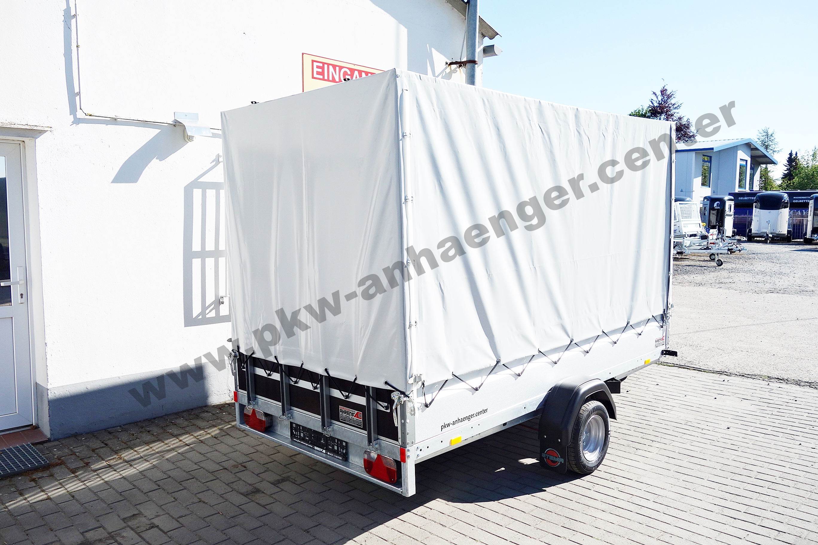 Planenanhänger STEMA MUT 1300kg 301x153x180cm 100km/h