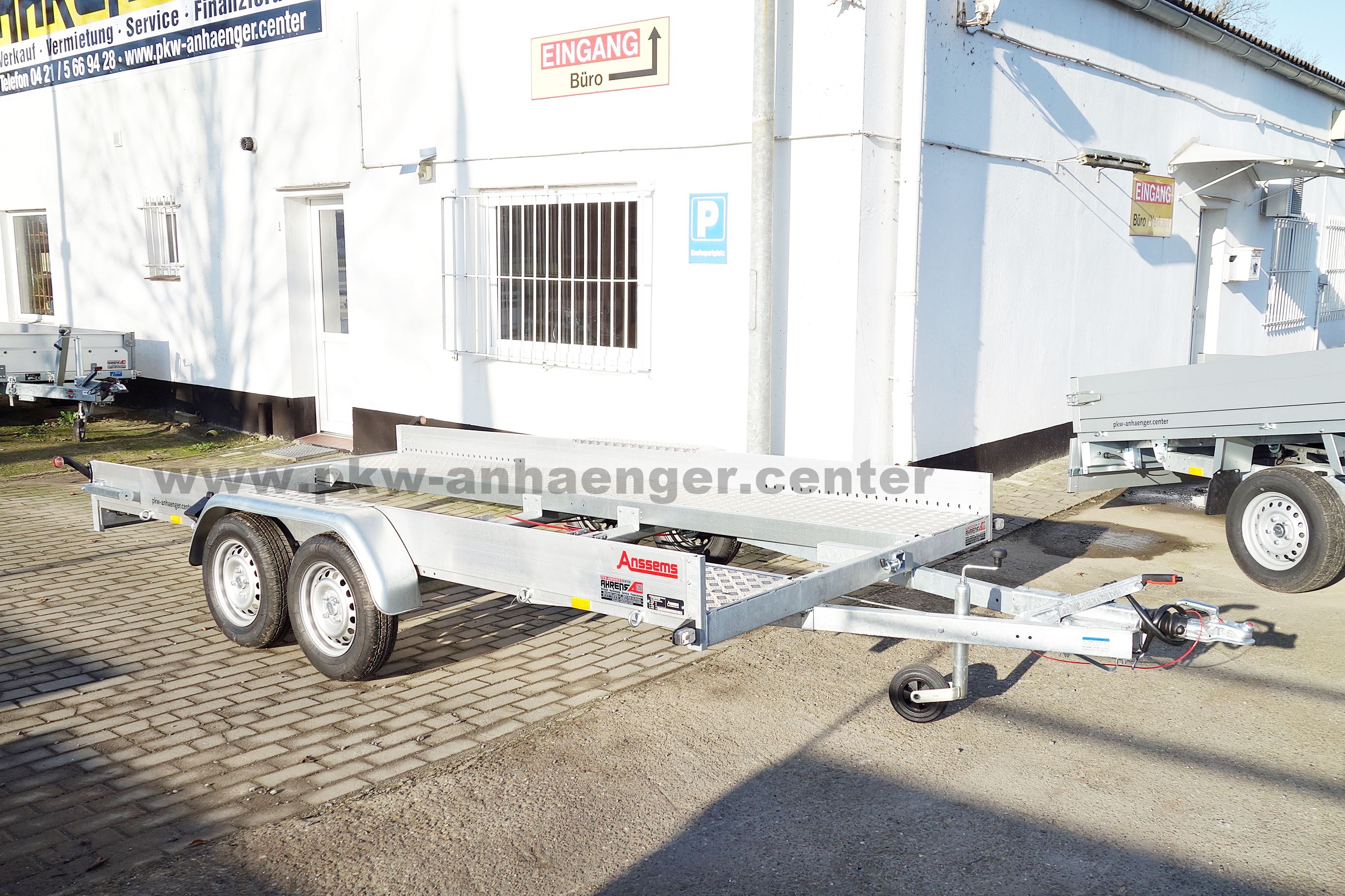 Anssems AMT 2000 400x188 ECO Autotransportanhänger