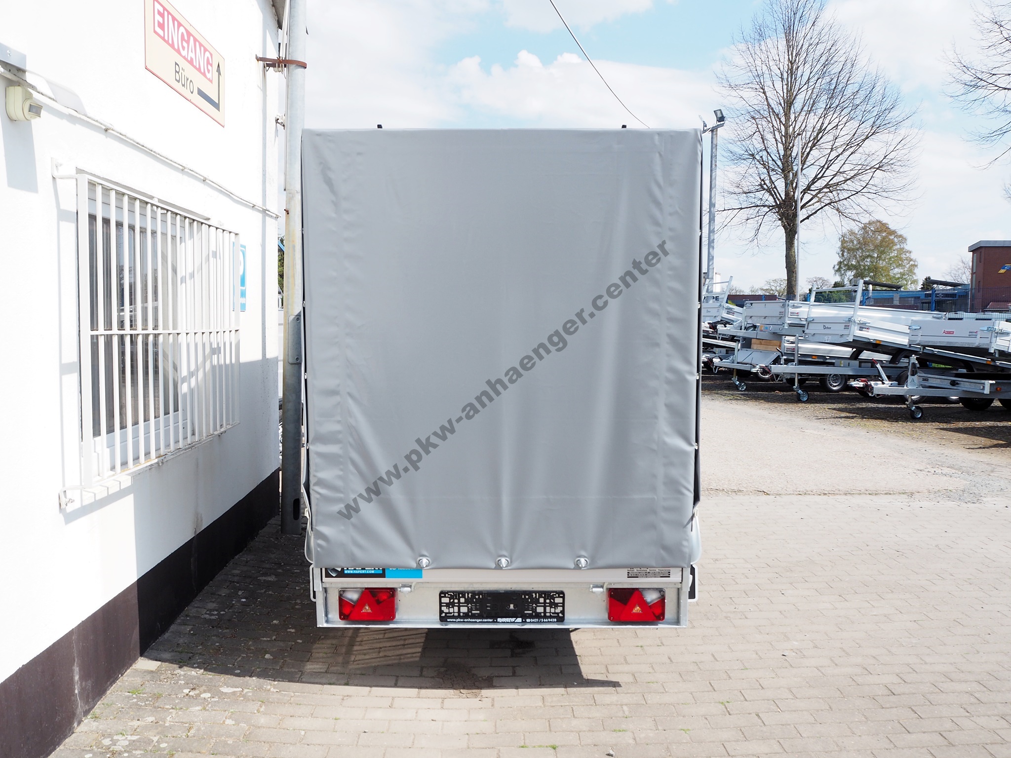 HAPERT AZURE L2 2000kg Alu 300x150x180cm Planenanhänger