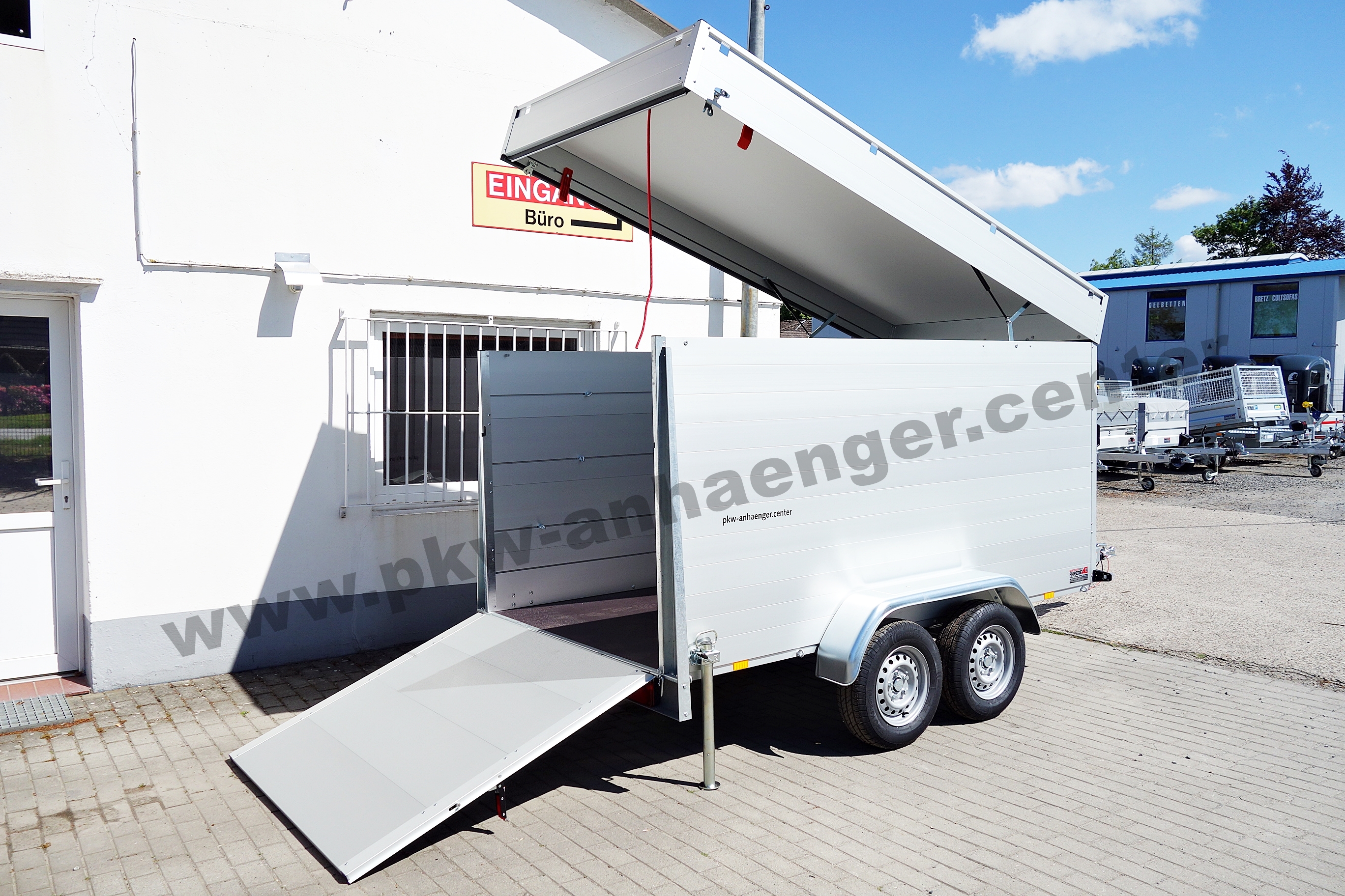 Anssems GTT 2500 301x151 VT3 Deckelanhänger Tandem