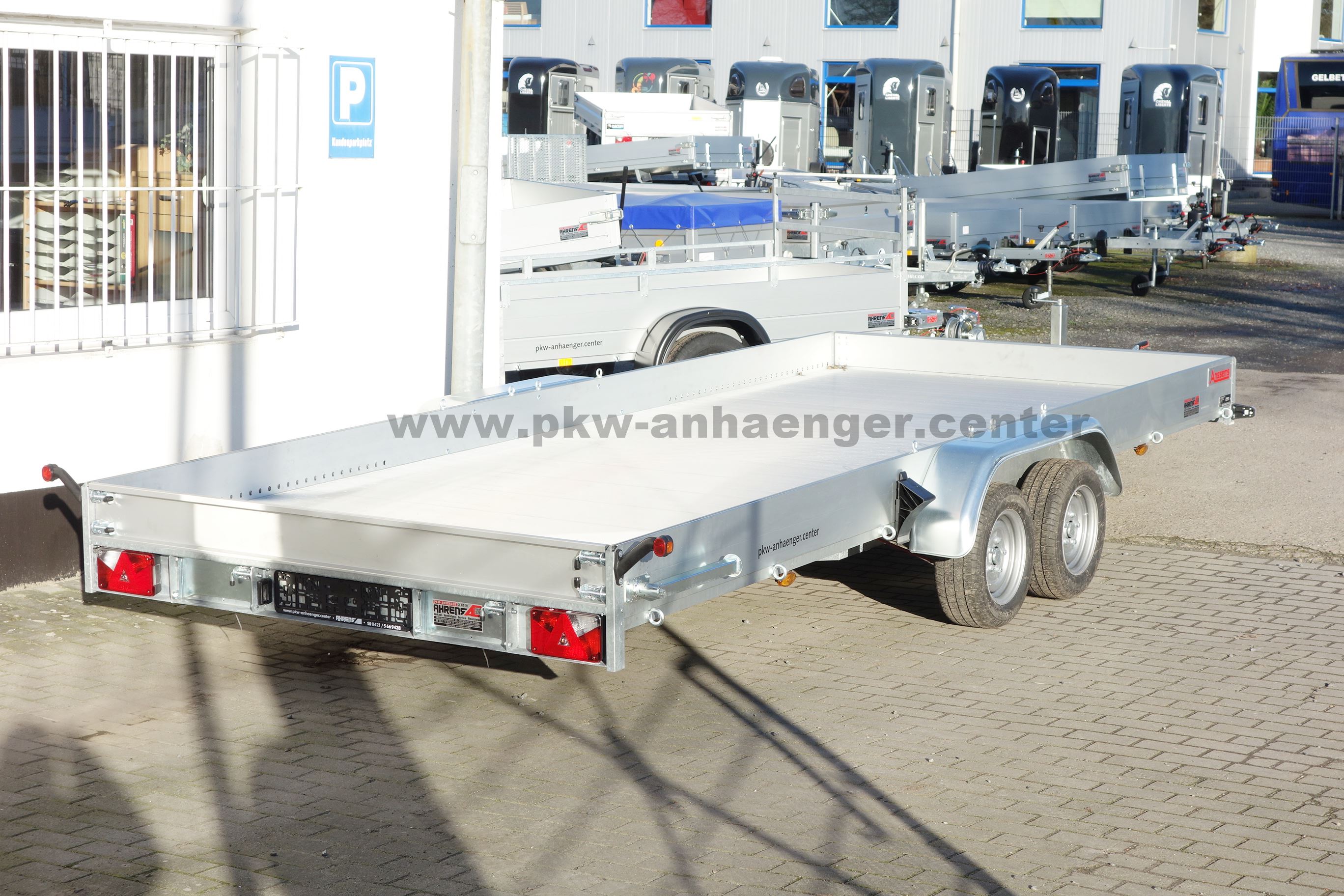 Anssems AMT 3000 507x200 Autotransportanhänger