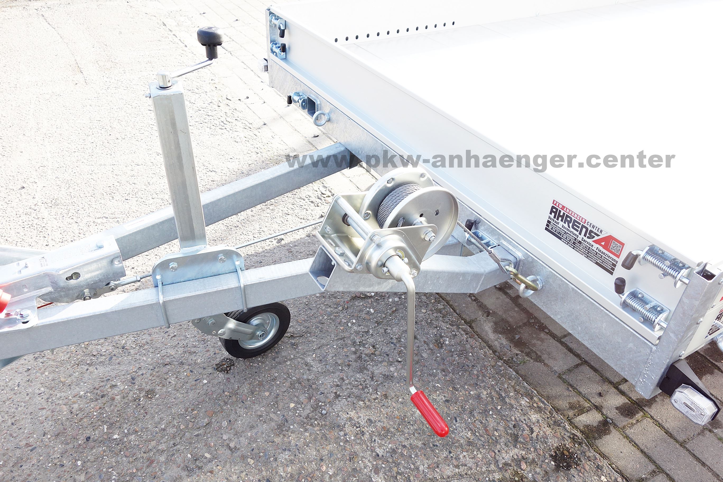 Anssems AMT 1200 340x170 Autotrailer mit Aluboden für Kleinfahrzeuge