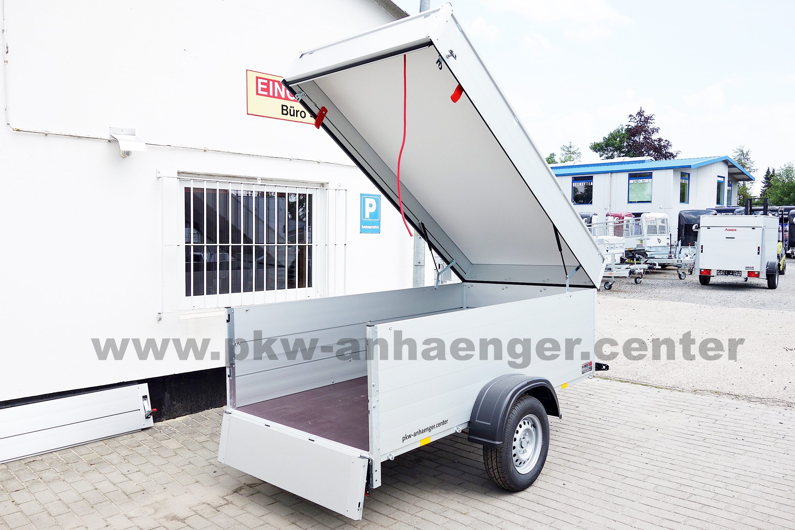 Anssems GTB 1200 251x126x83cm VT1 Deckelanhänger