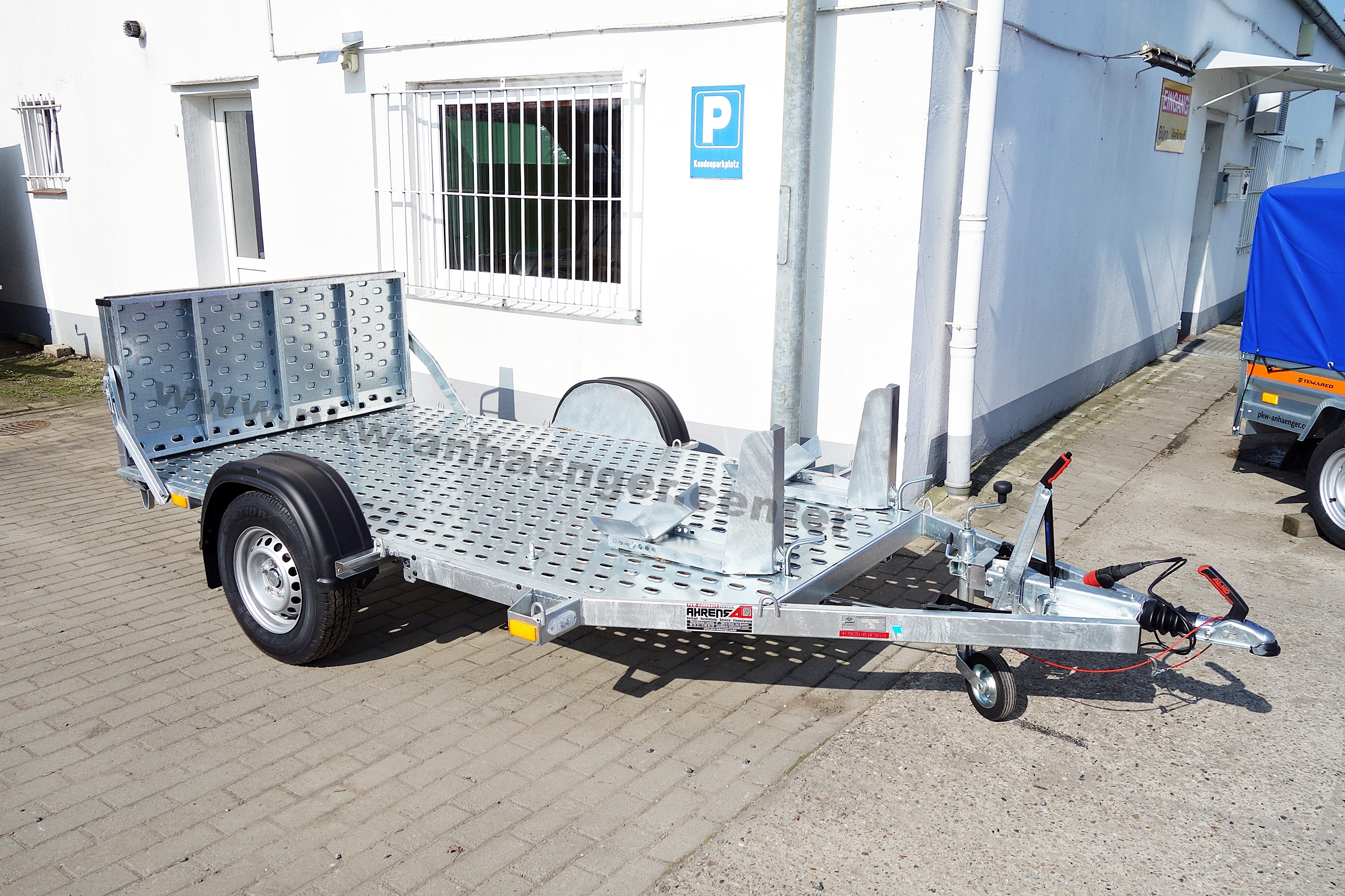 Vezeko MOTOVAN-B13 1300kg 285x157cm 2er Motorradanhänger