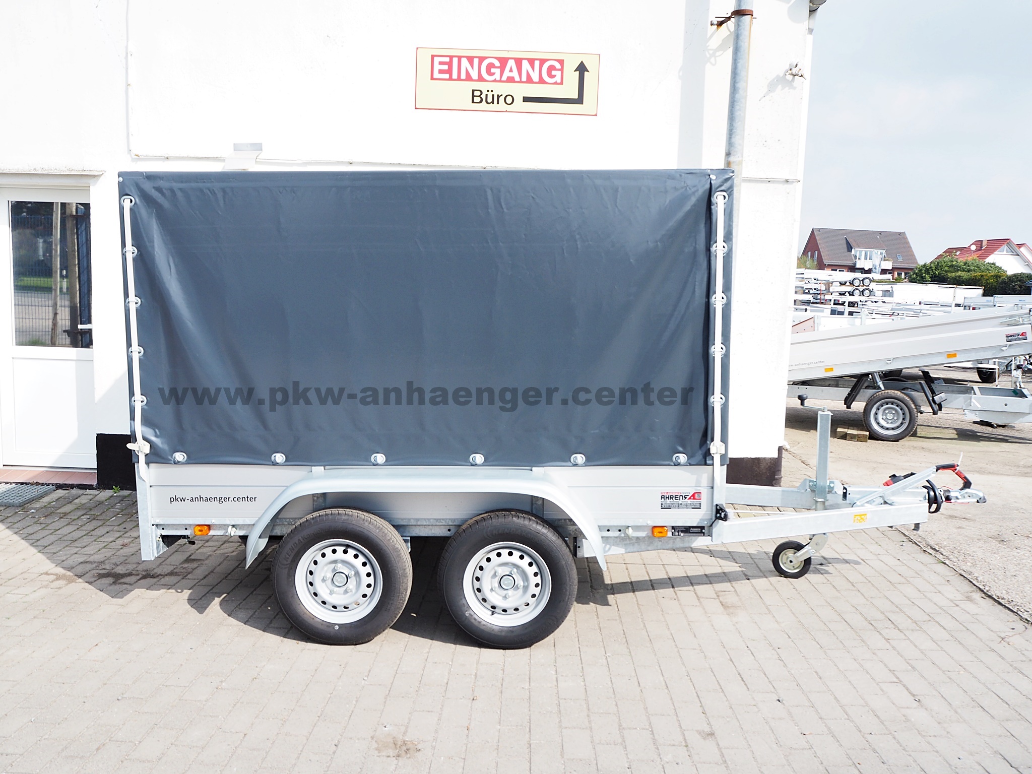 Anssems BSX 2500 251x130x150cm Tandem Planenanhänger