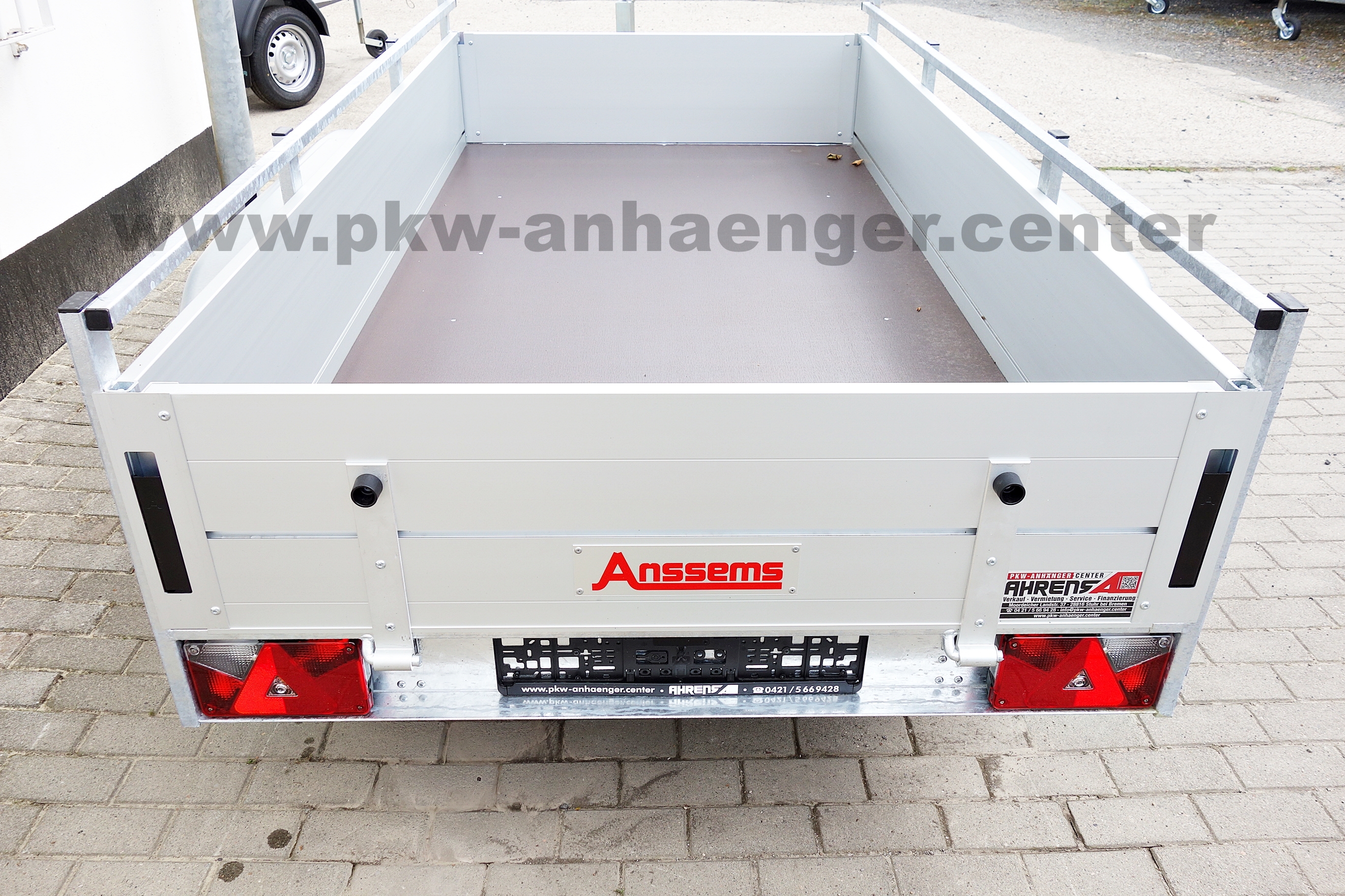 Anssems BSX 2500 251x130 Tandem Anhänger stabil