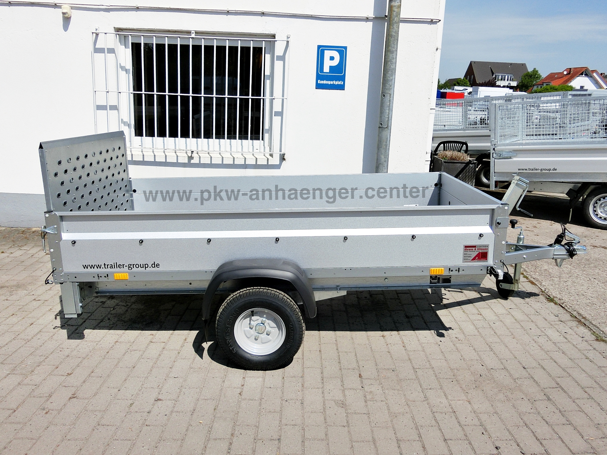 Pkwanhänger STEMA REX25 ankippbar 750kg 251x128x35cm