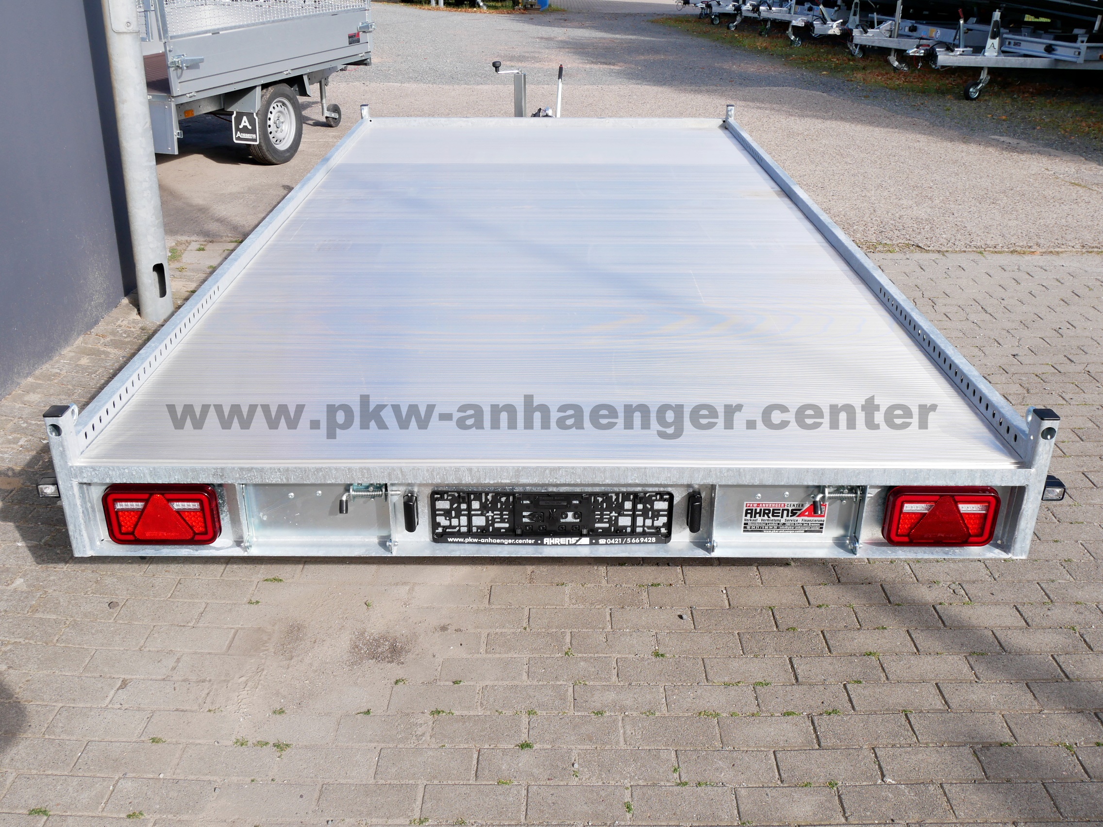 Anssems MSX 3000 405x200 Go-Getter Autotrailer mit Aluboden