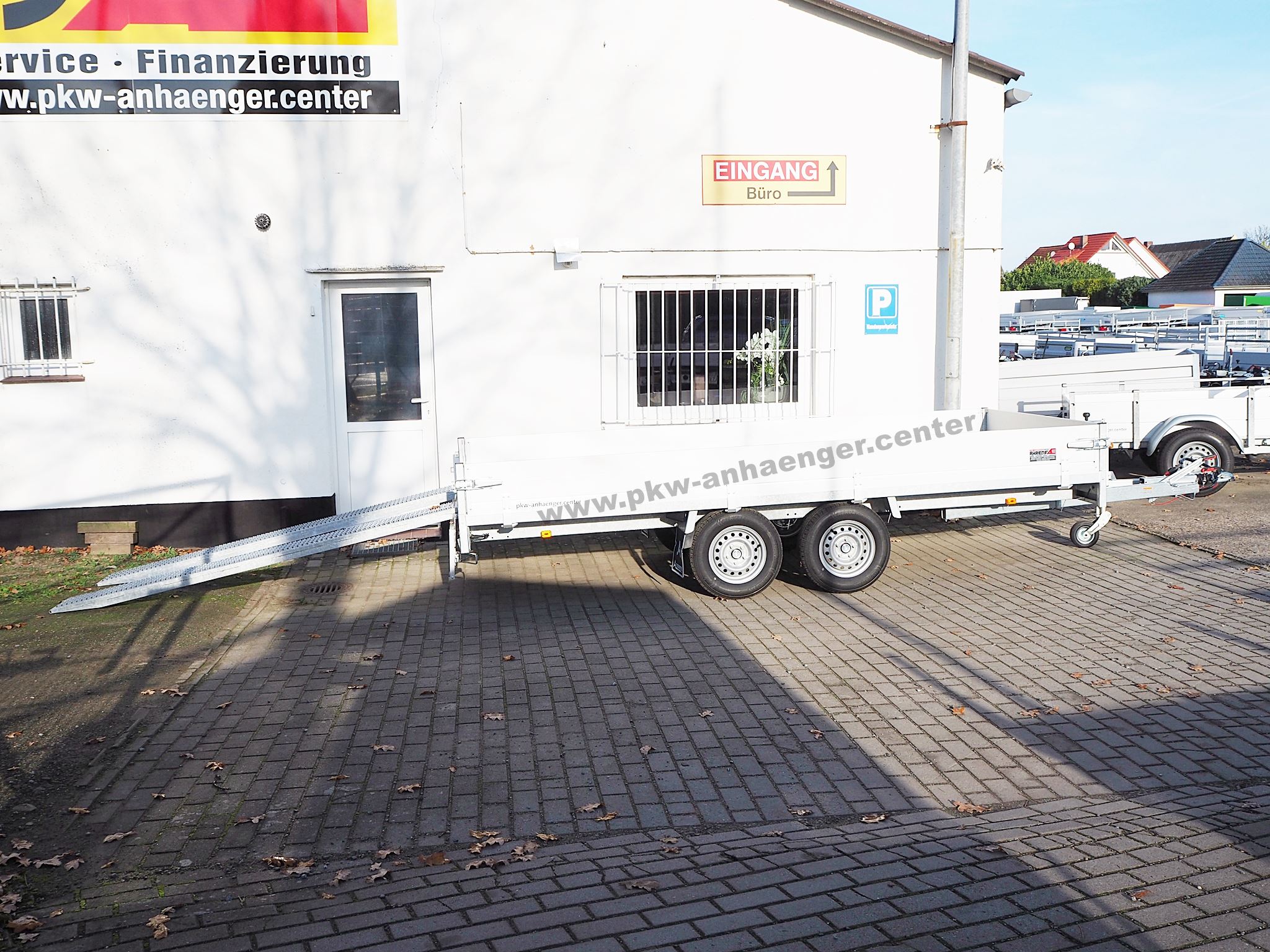 Anssems ASX 2500 405x178 Hochlader mit Auffahrschienen