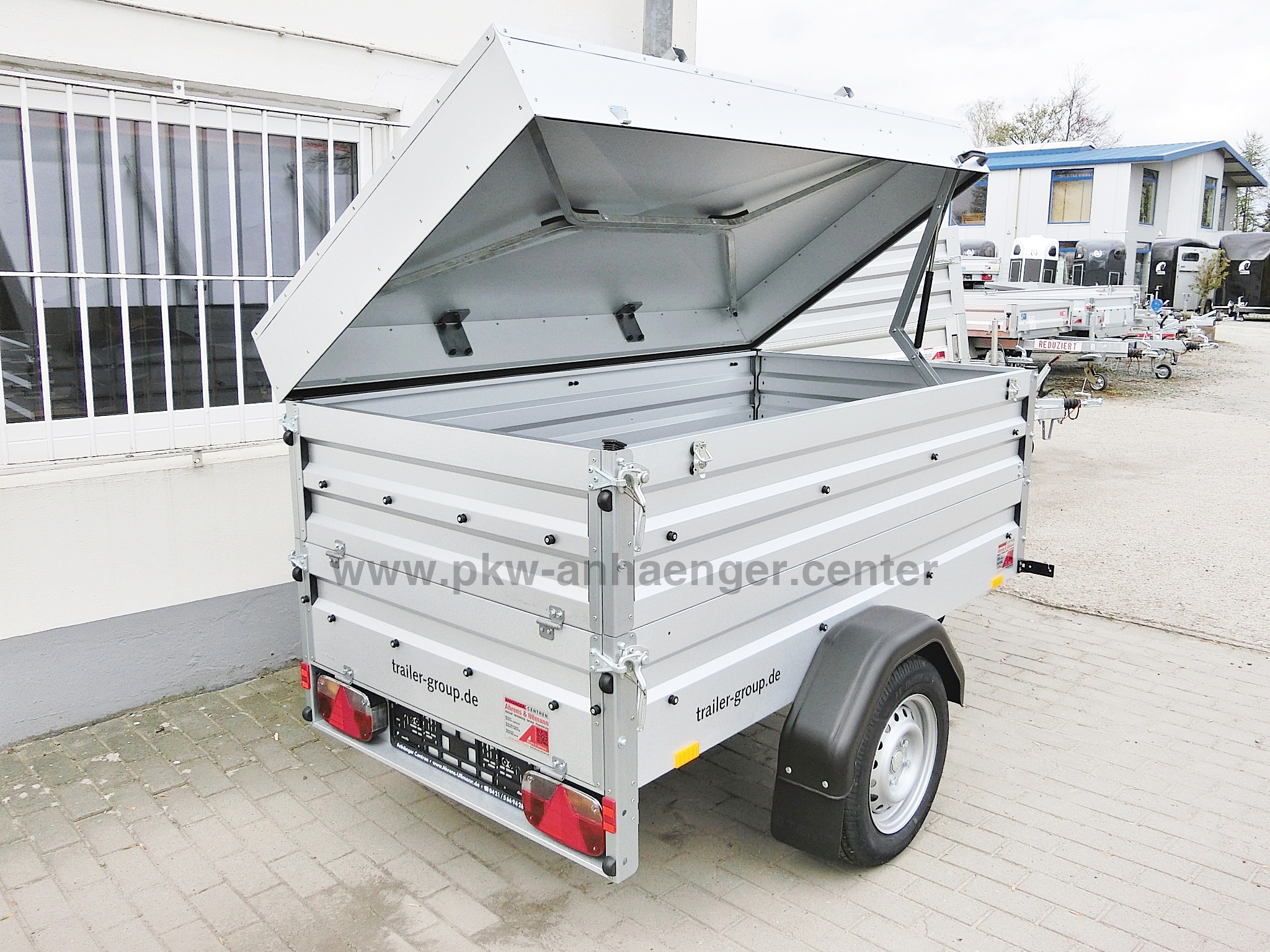Deckelanhänger STEMA 750kg 201x108x84cm