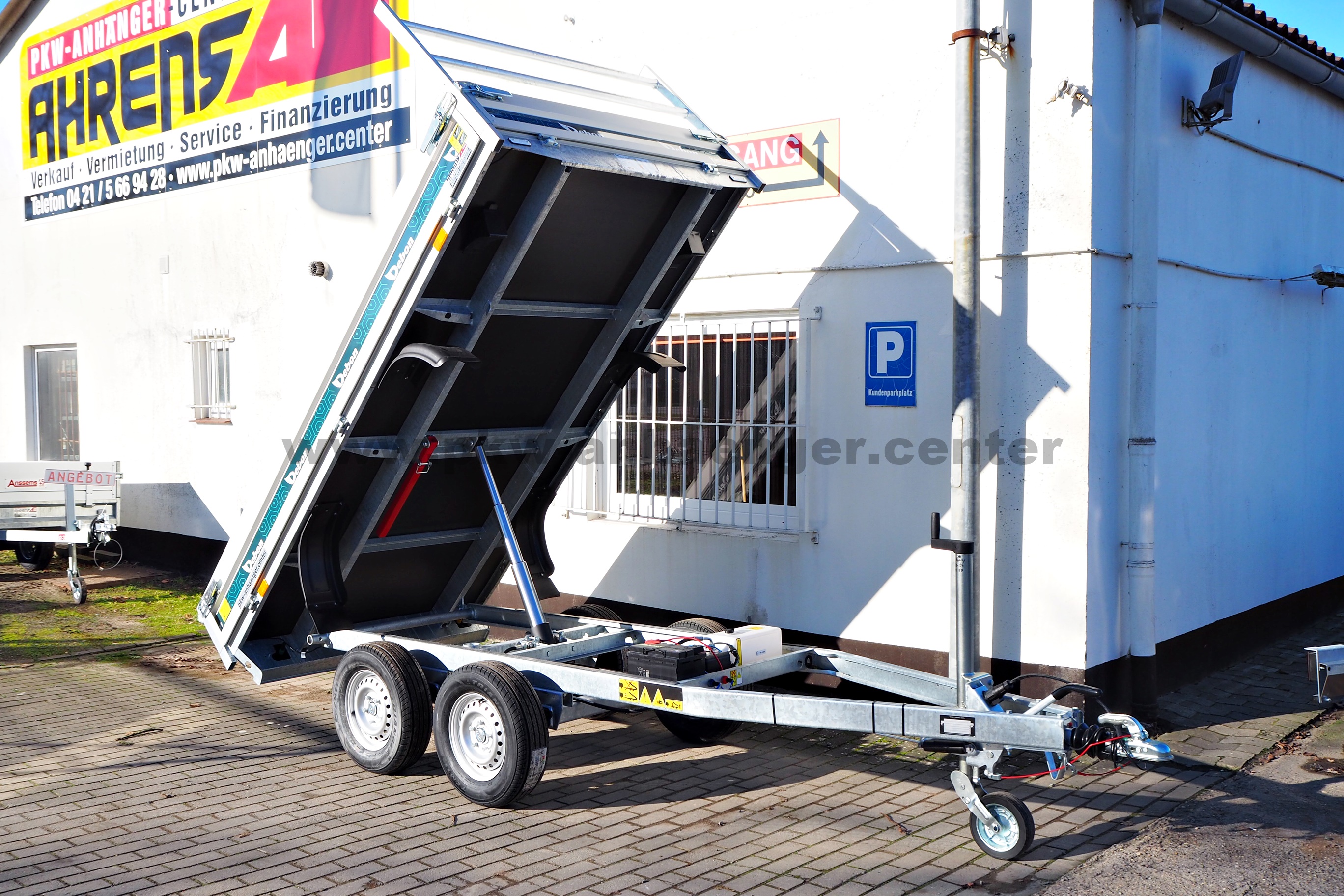 CHEVAL LIBERTE PW1.2LUX 2000kg 300x155x30cm Rückwärtskipper