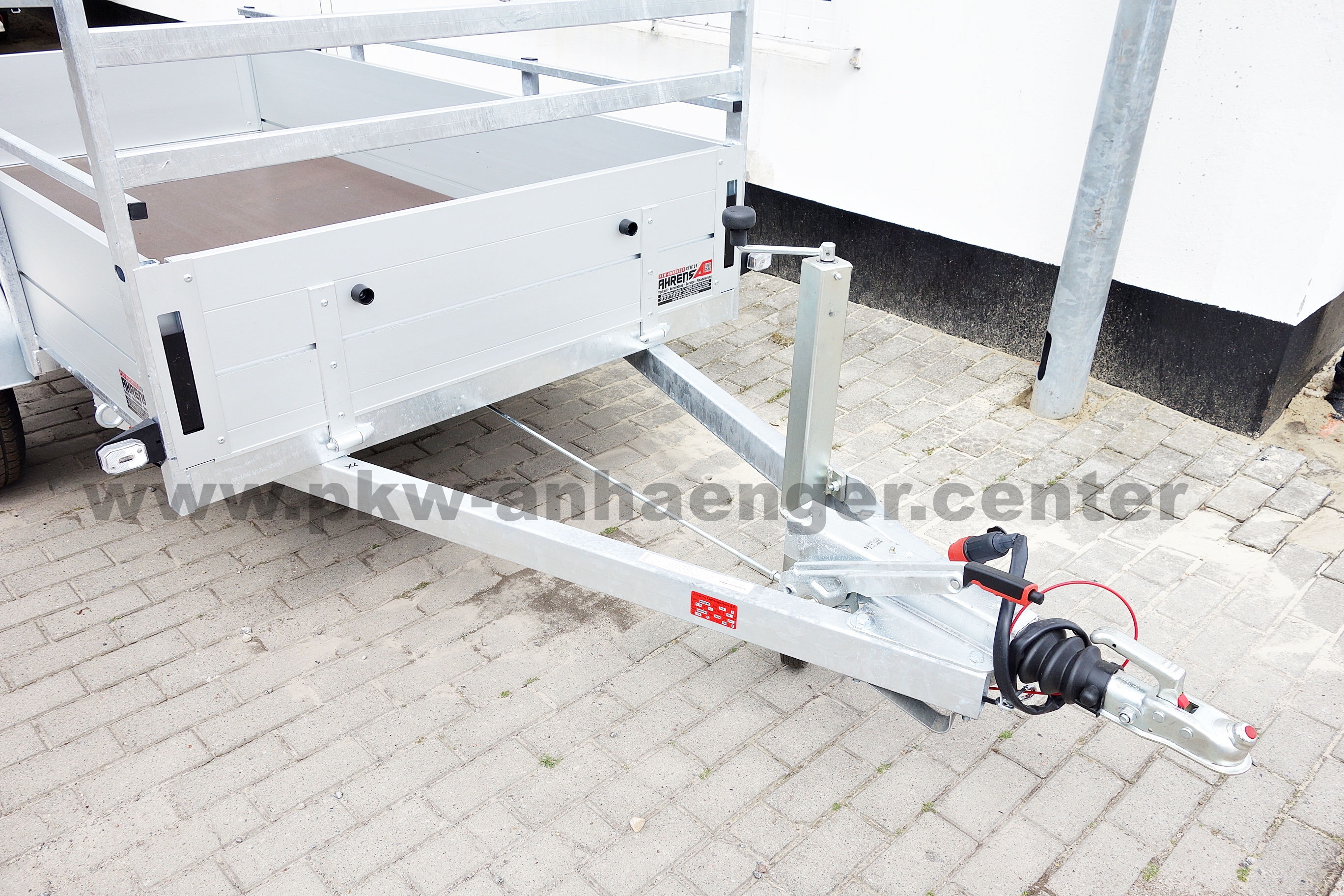 Anssems BSX 1350 251x130x150cm Alu Planenanhänger