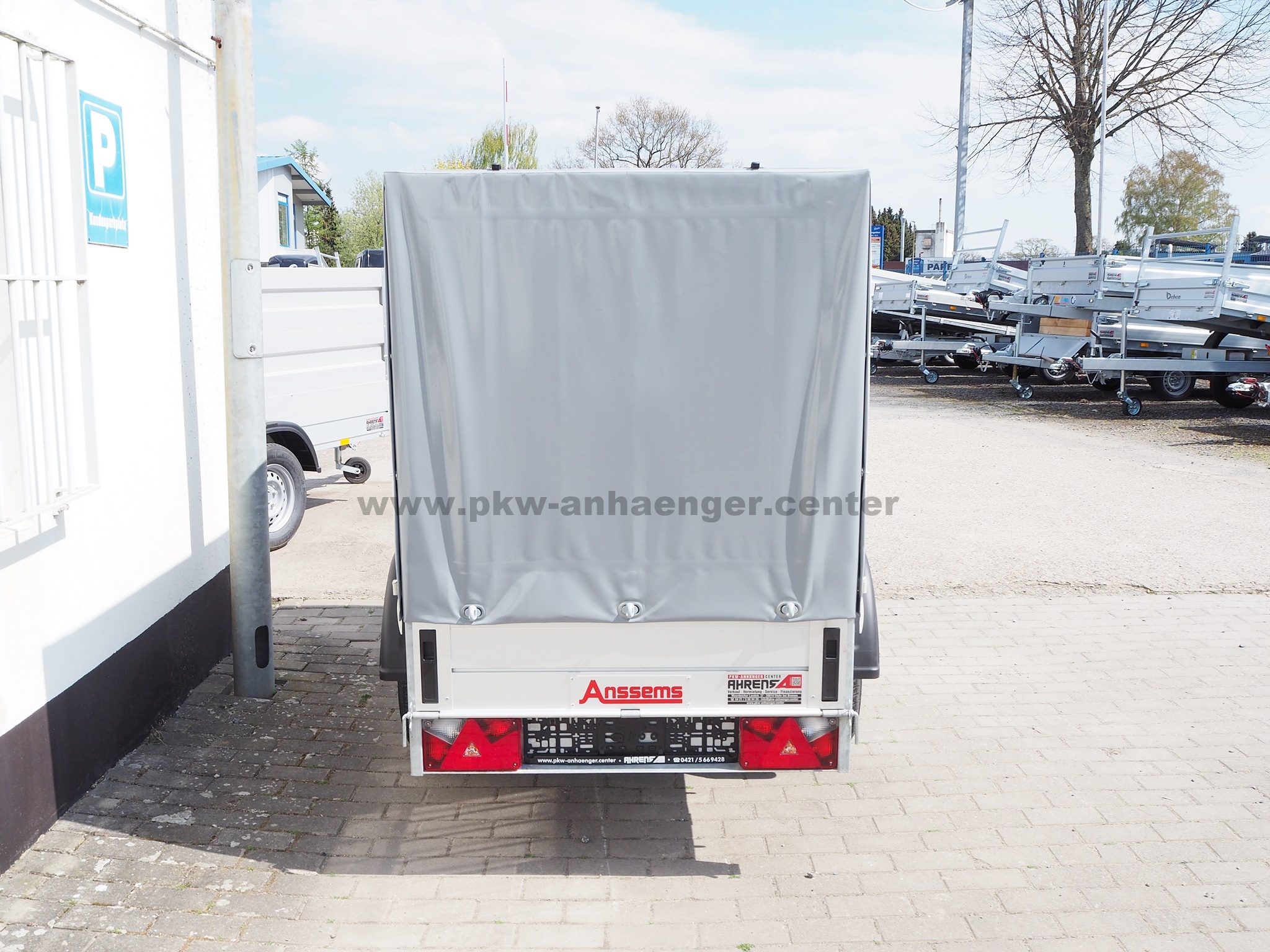 Anssems GT 750 201x101x140cm Planenanhänger