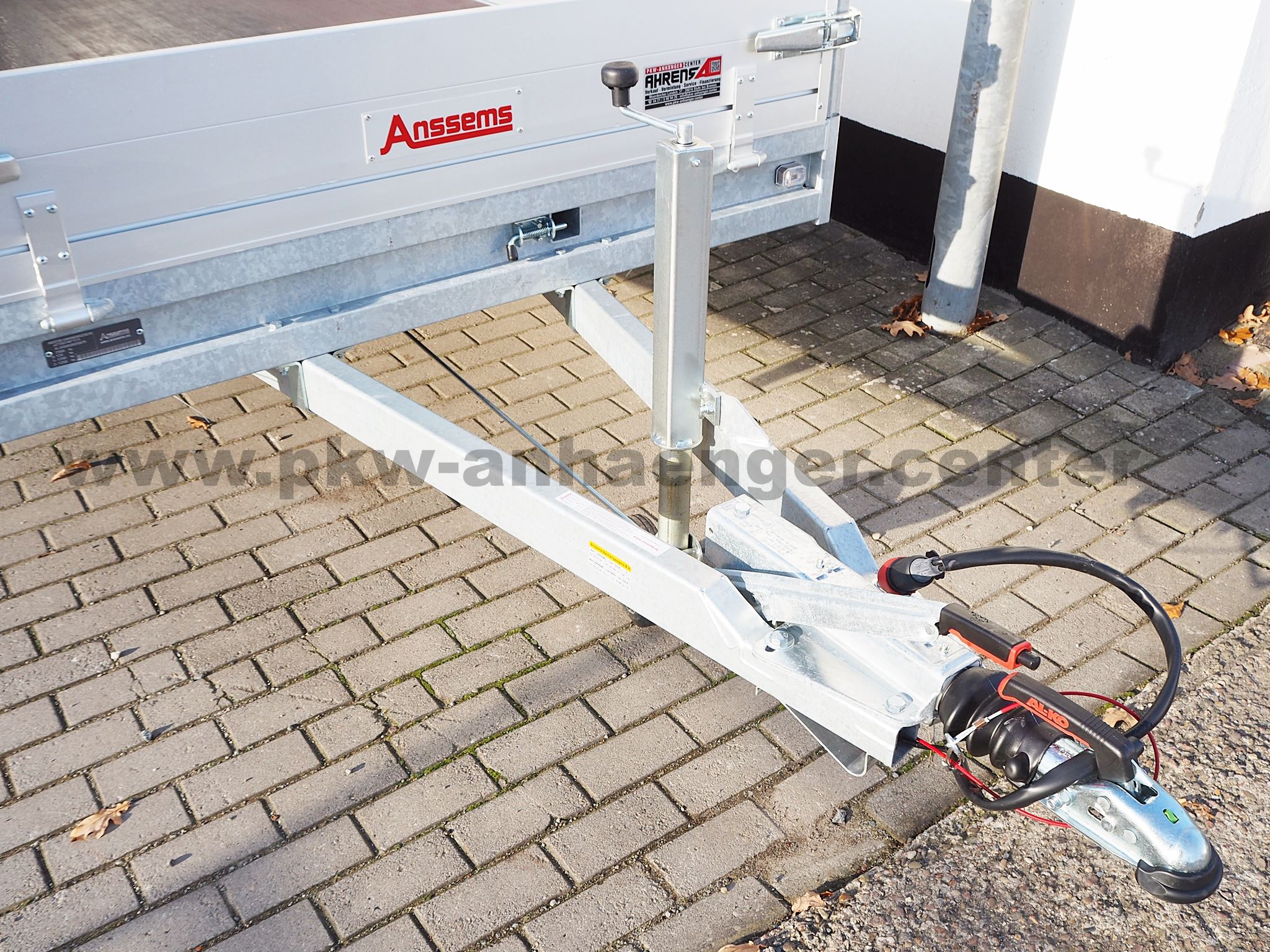 Anssems ASX 2500 405x178 Hochlader mit Auffahrschienen
