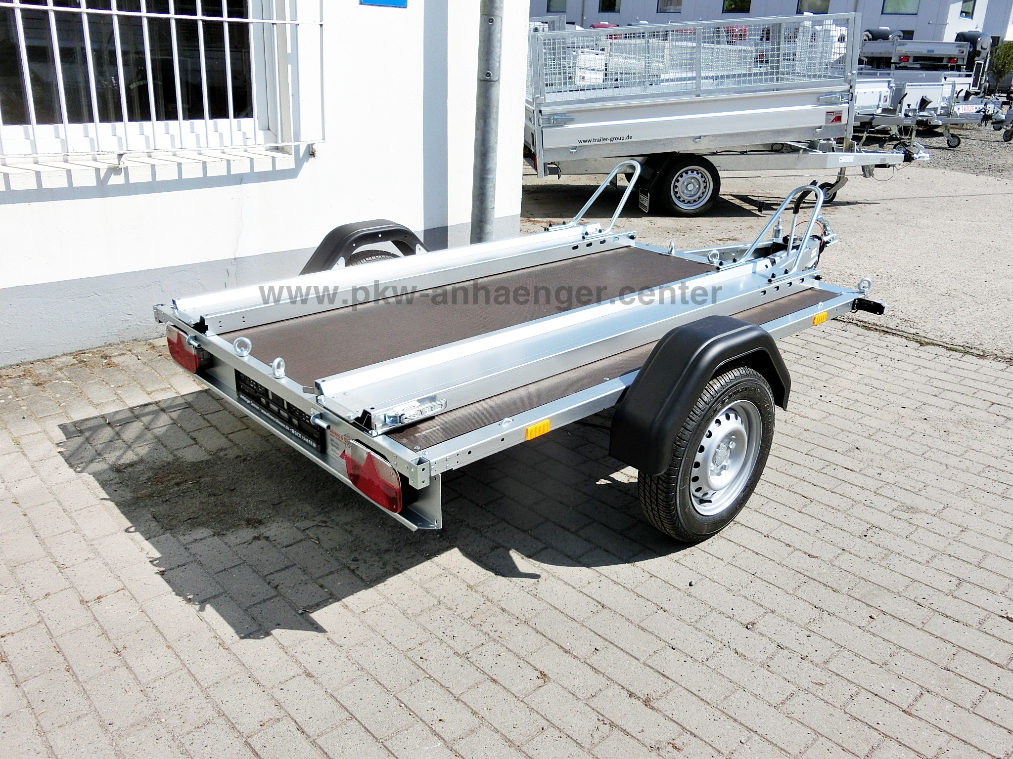 Motorradanhänger STEMA STLP 850 210x153cm