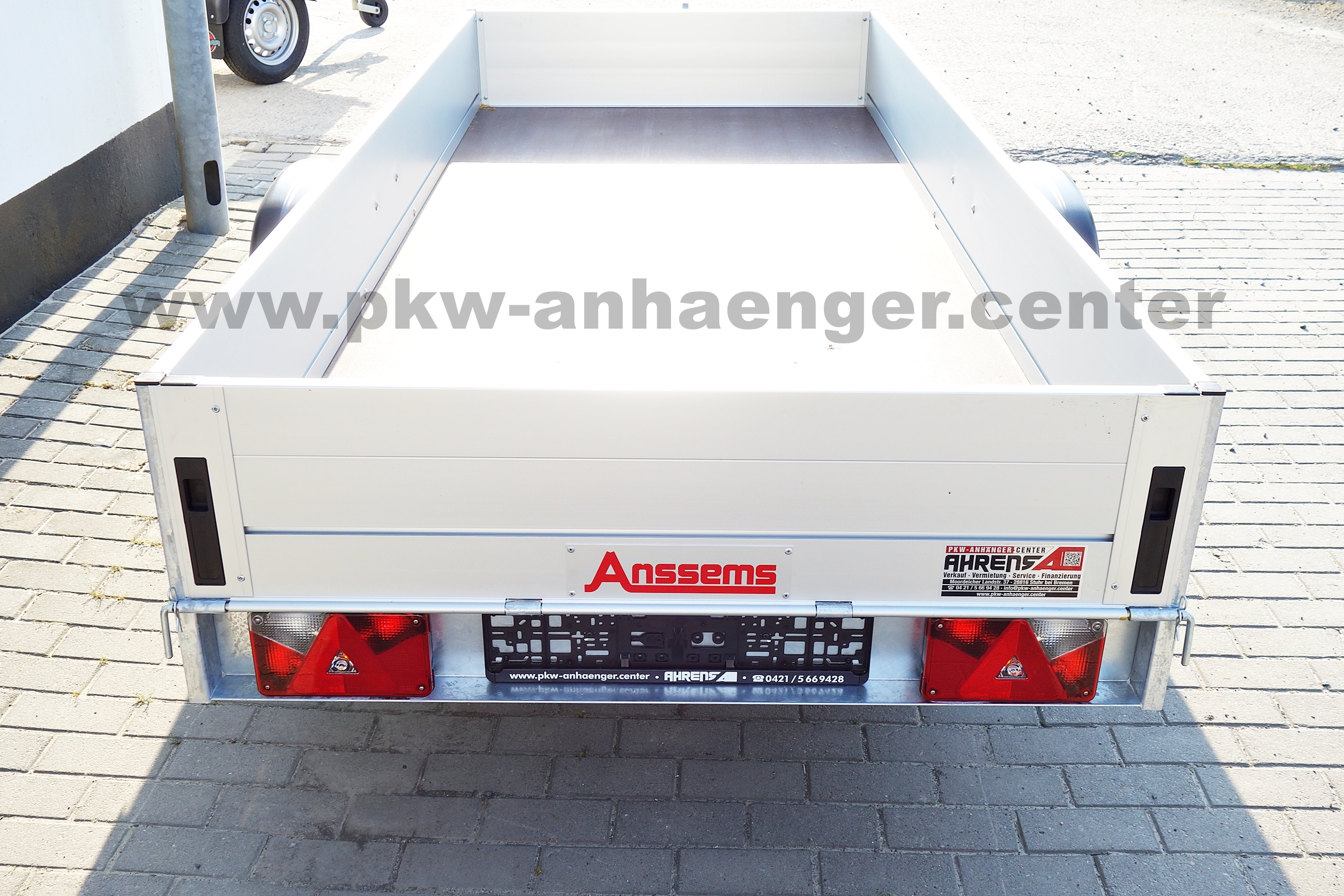 Anssems GTB 1200 301x126x160cm Planenanhänger Alu