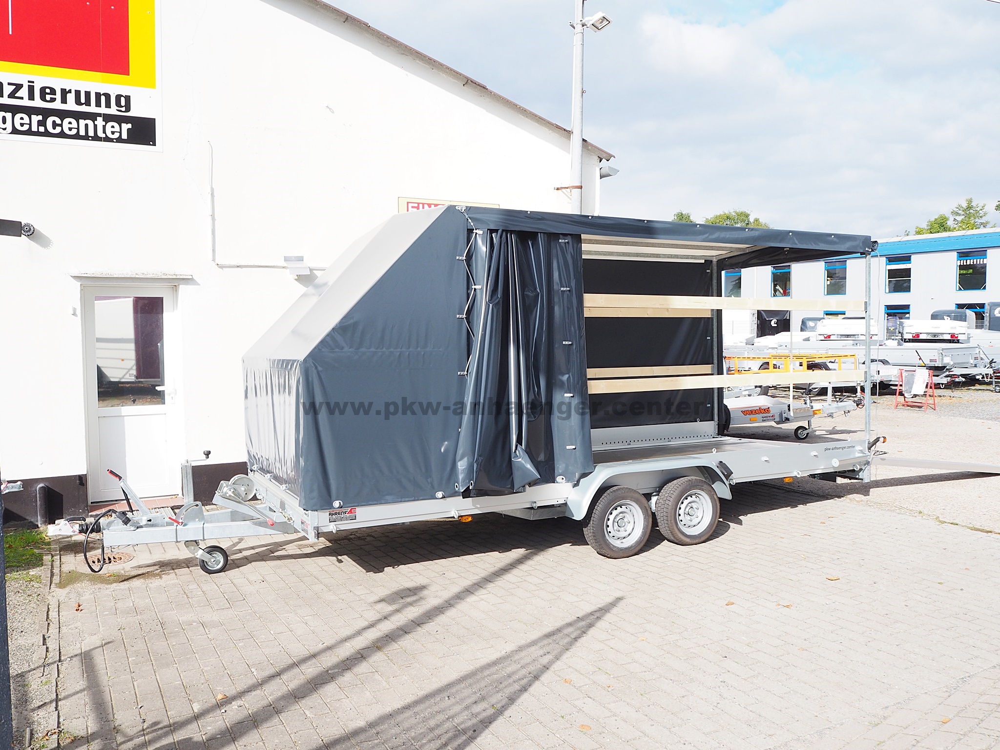 Anssems AMT 3000 507x200x200 Autotransportanhänger Planenanhänger