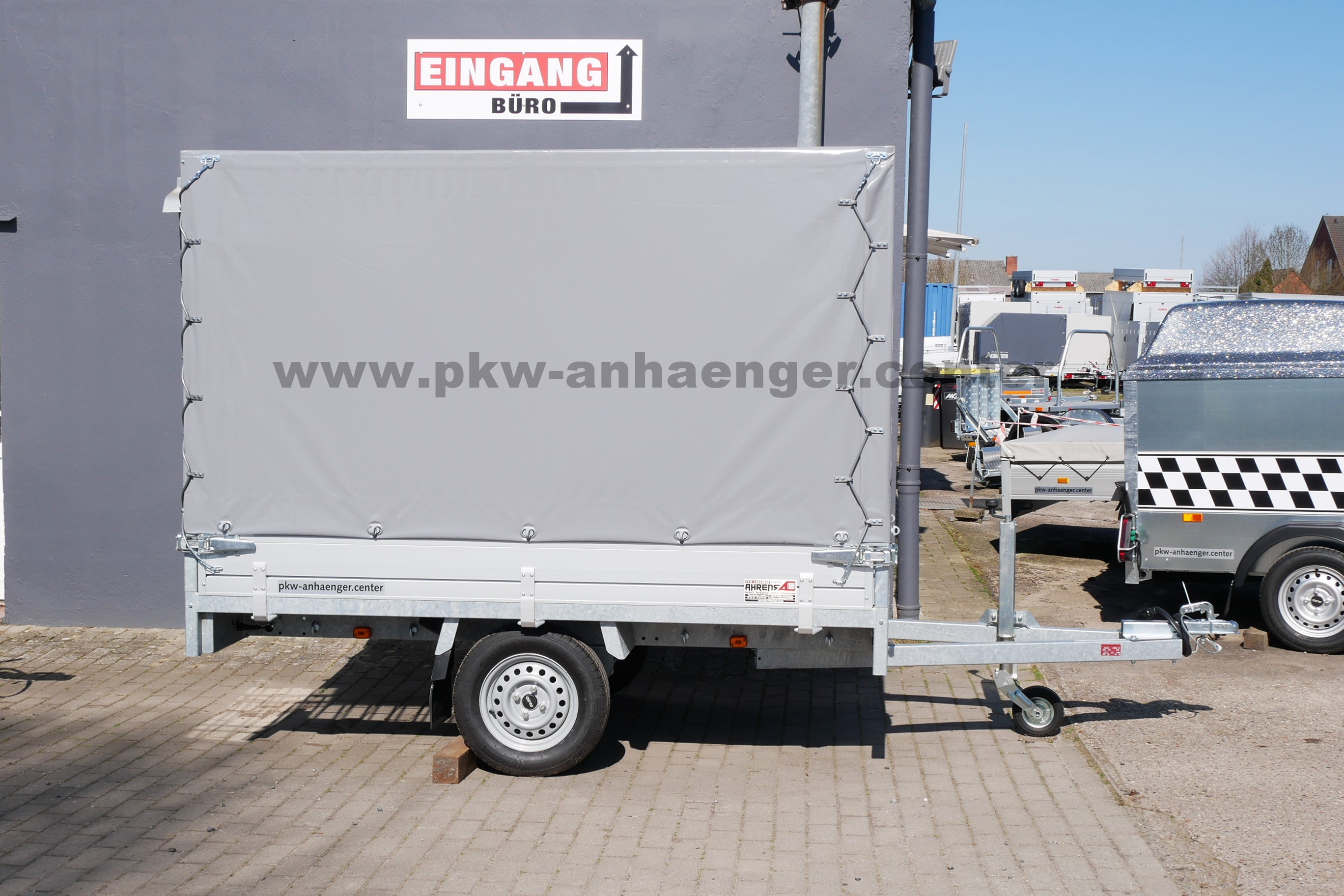 Anssems PSX 750 251x153x160cm Hochlader Planenanhänger