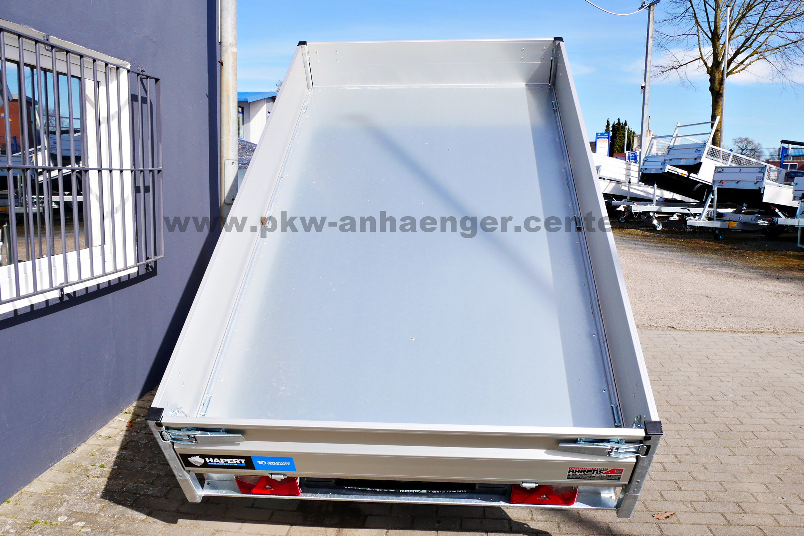 HAPERT COBALT HB1 1500kg 305x160x30cm Heckkipper