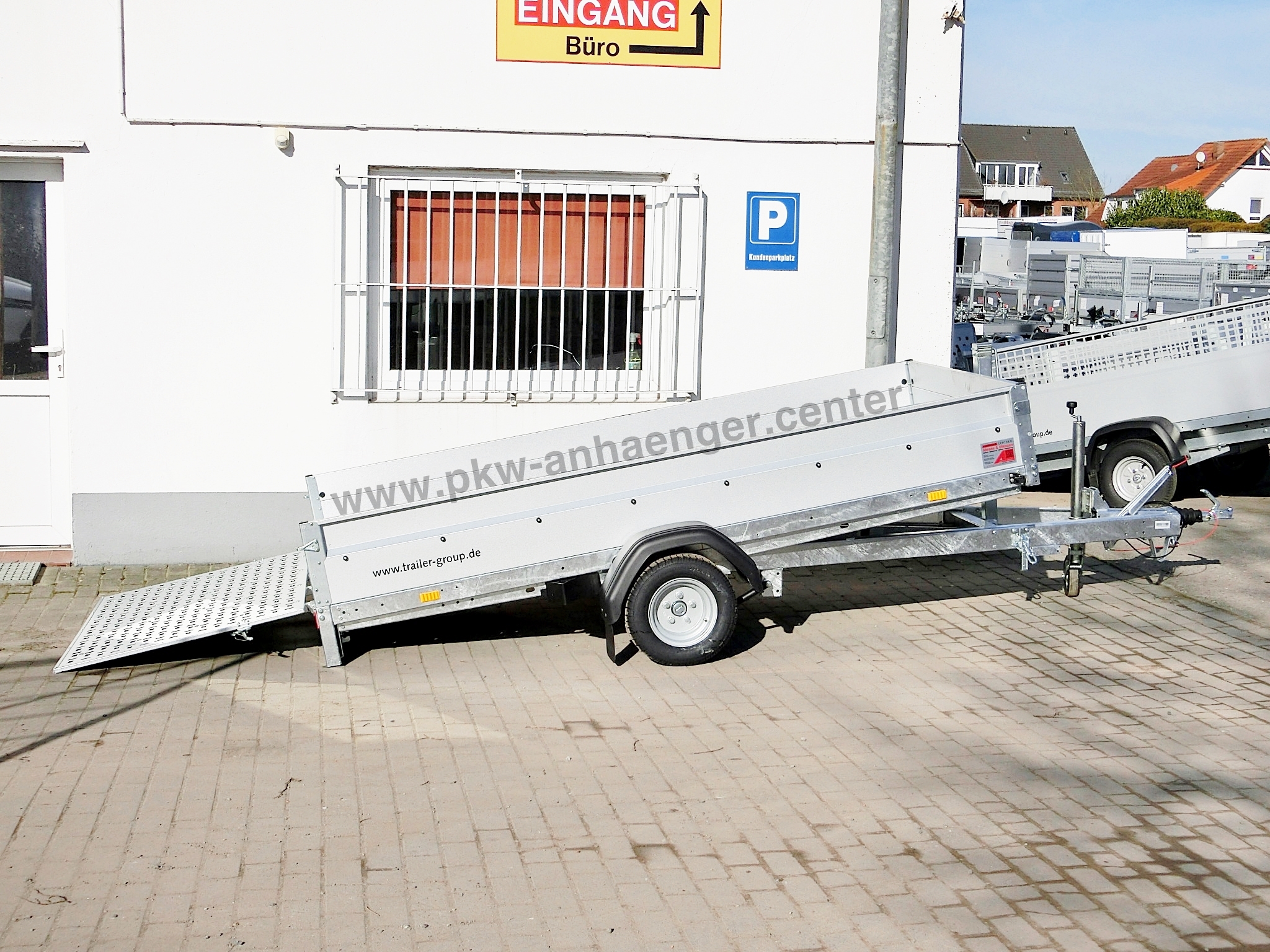 Pkwanhänger STEMA MUT 1300kg 301x153x35cm 100km/h
