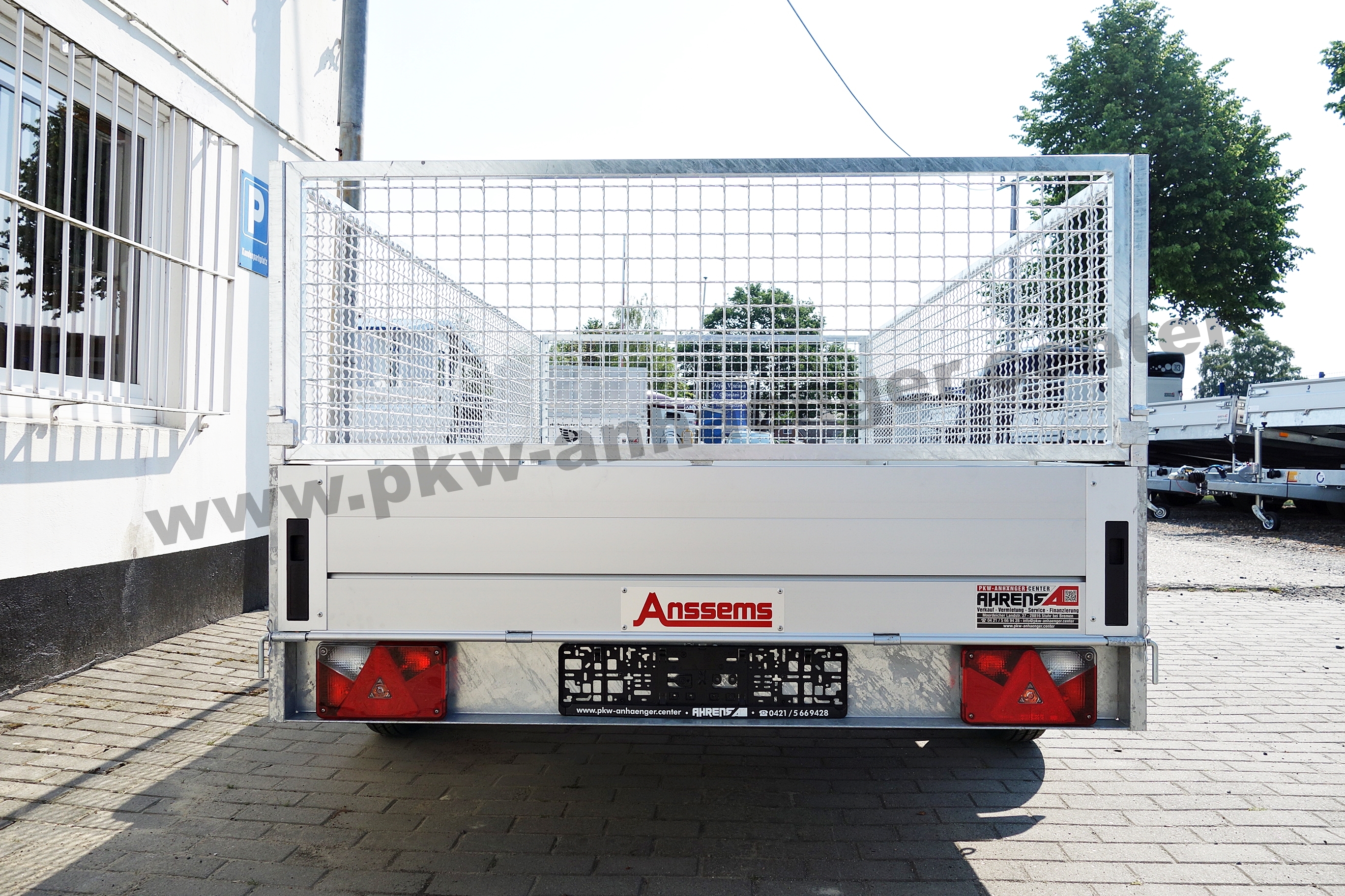 Anssems GTT 2000 301x151x85cm Gitteraufsatz Anhänger