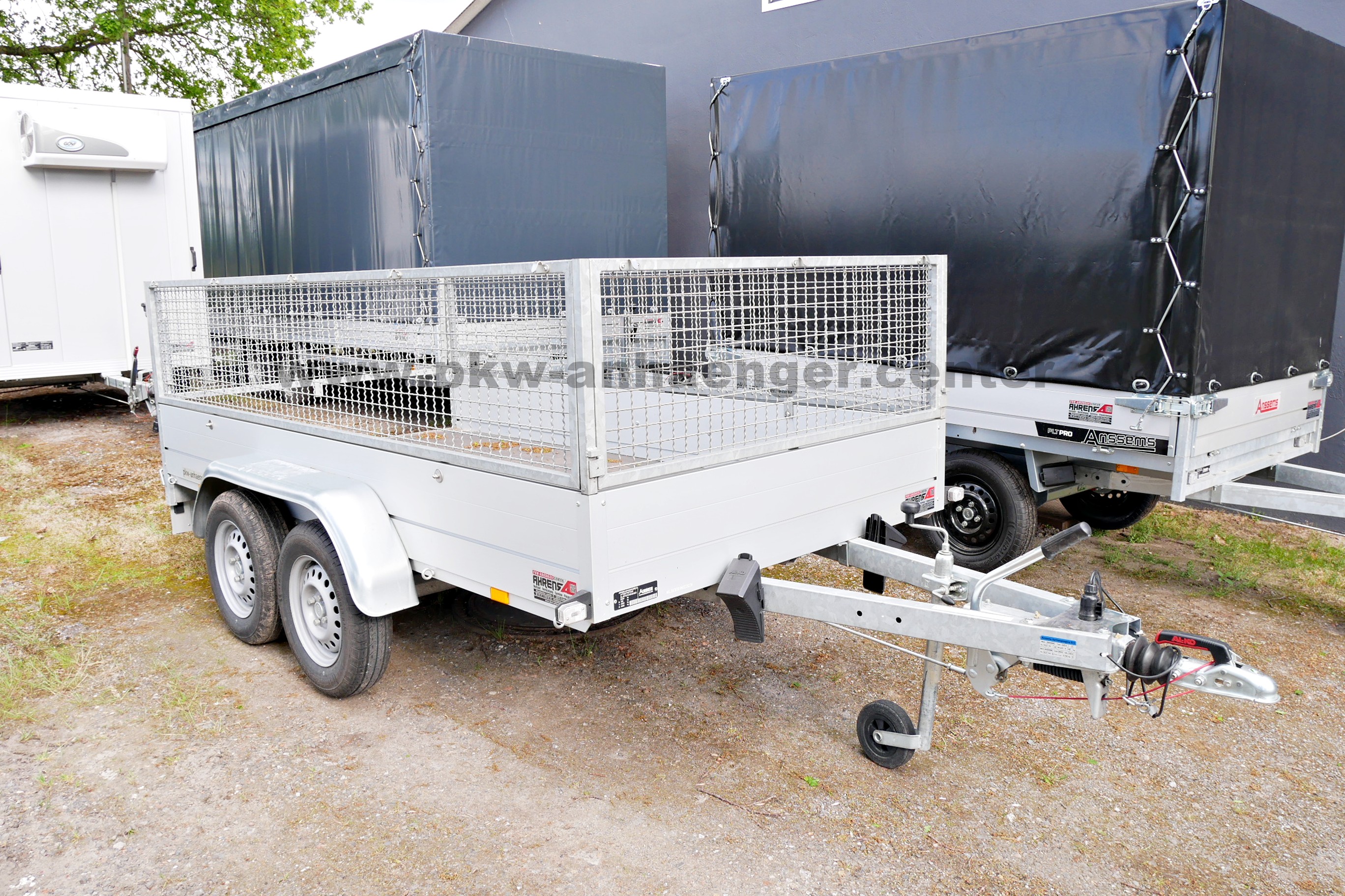 GEBRAUCHTER Anssems GTT 2000 301x151x85cm Gitteraufsatz Netzhaken Anhänger