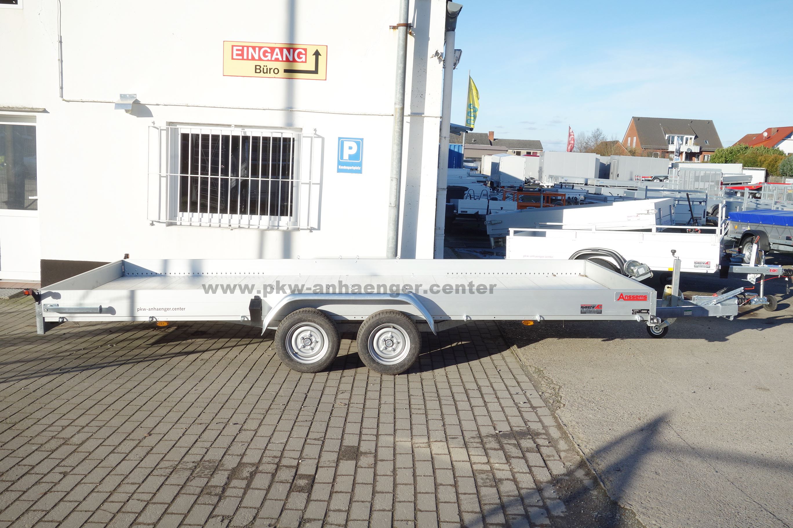 Anssems AMT 3000 507x200 Autotransportanhänger