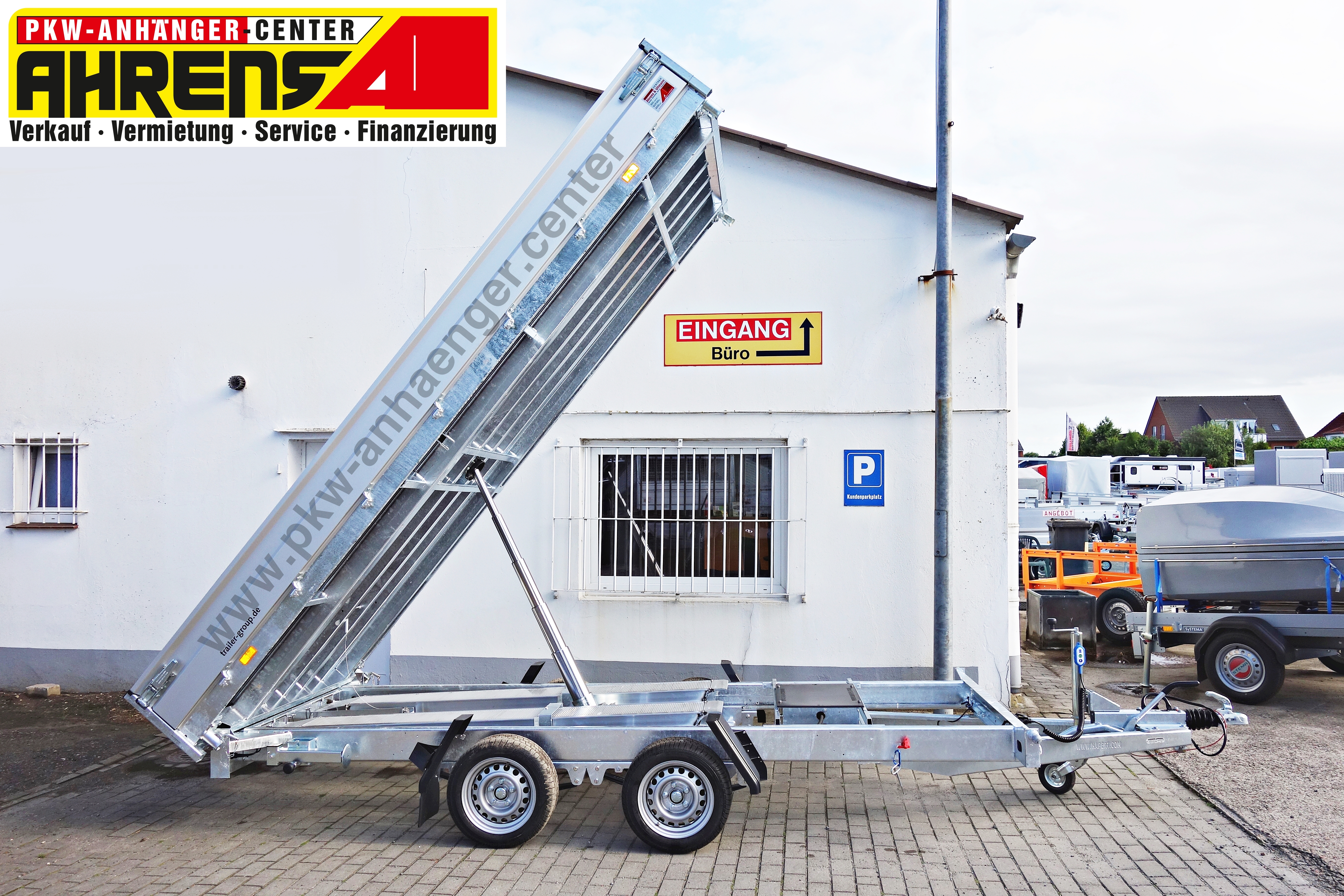 HAPERT COBALT HM2 3500kg 405x200cm Dreiseitenkipper