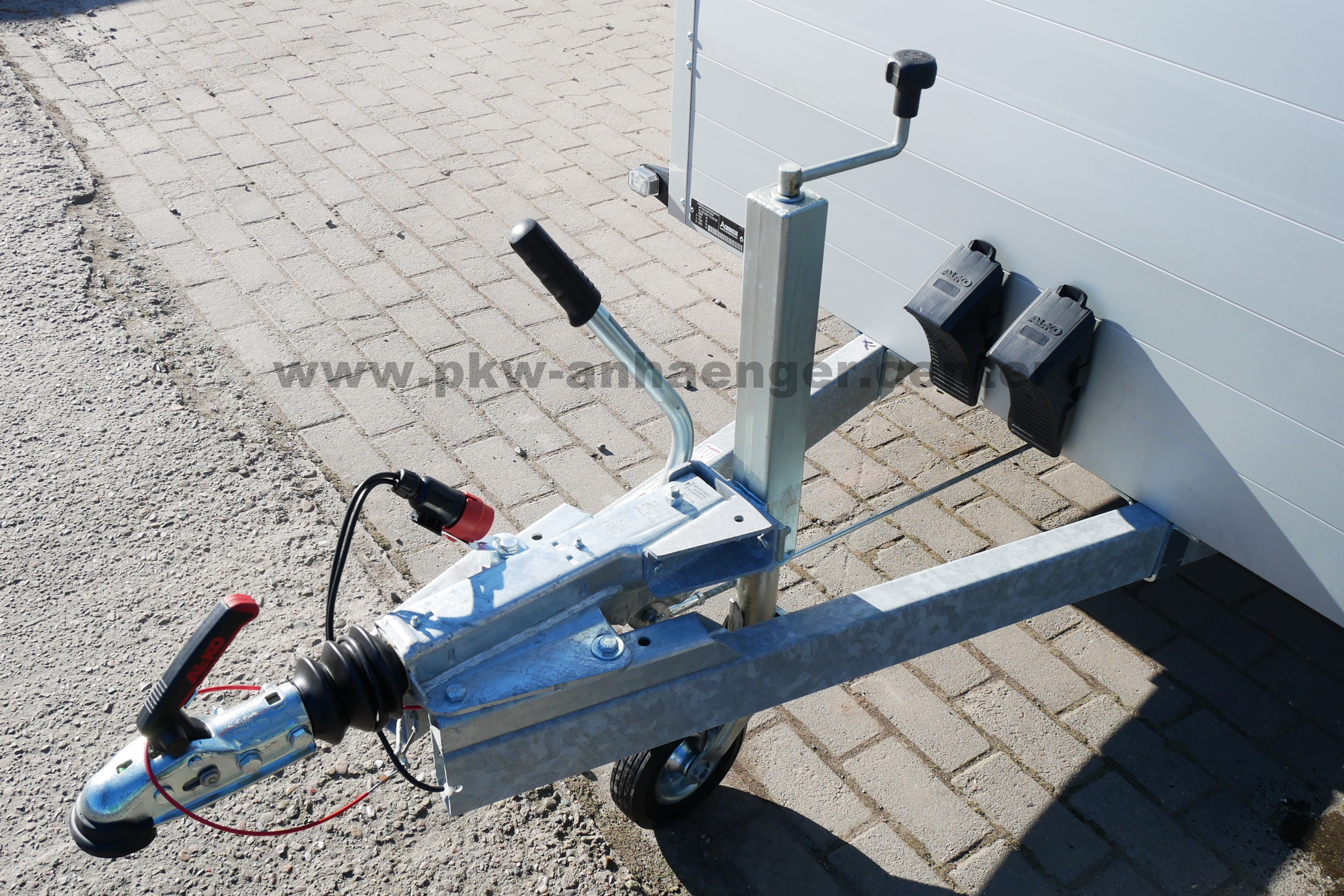 Anssems GTT 2500 301x151x153cm VT3 ULTRA-LOW Deckelanhänger Tandem
