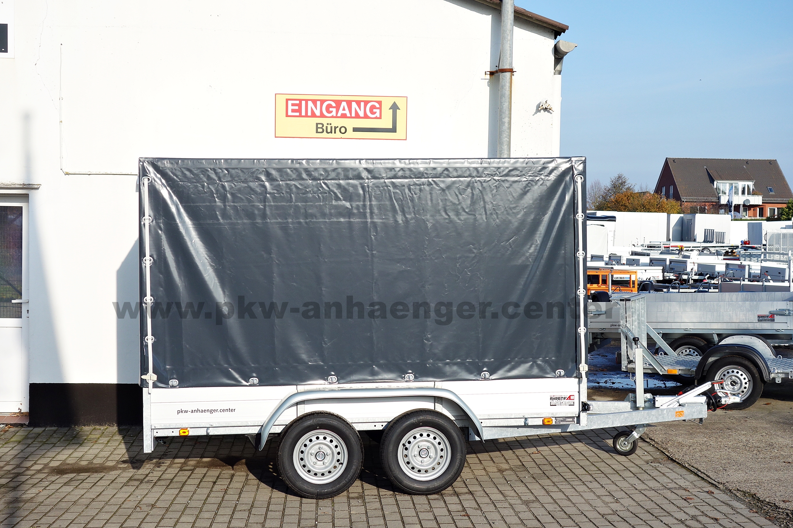 Anssems BSX 2500 301x150x180cm Planenanhänger Tandem stabil