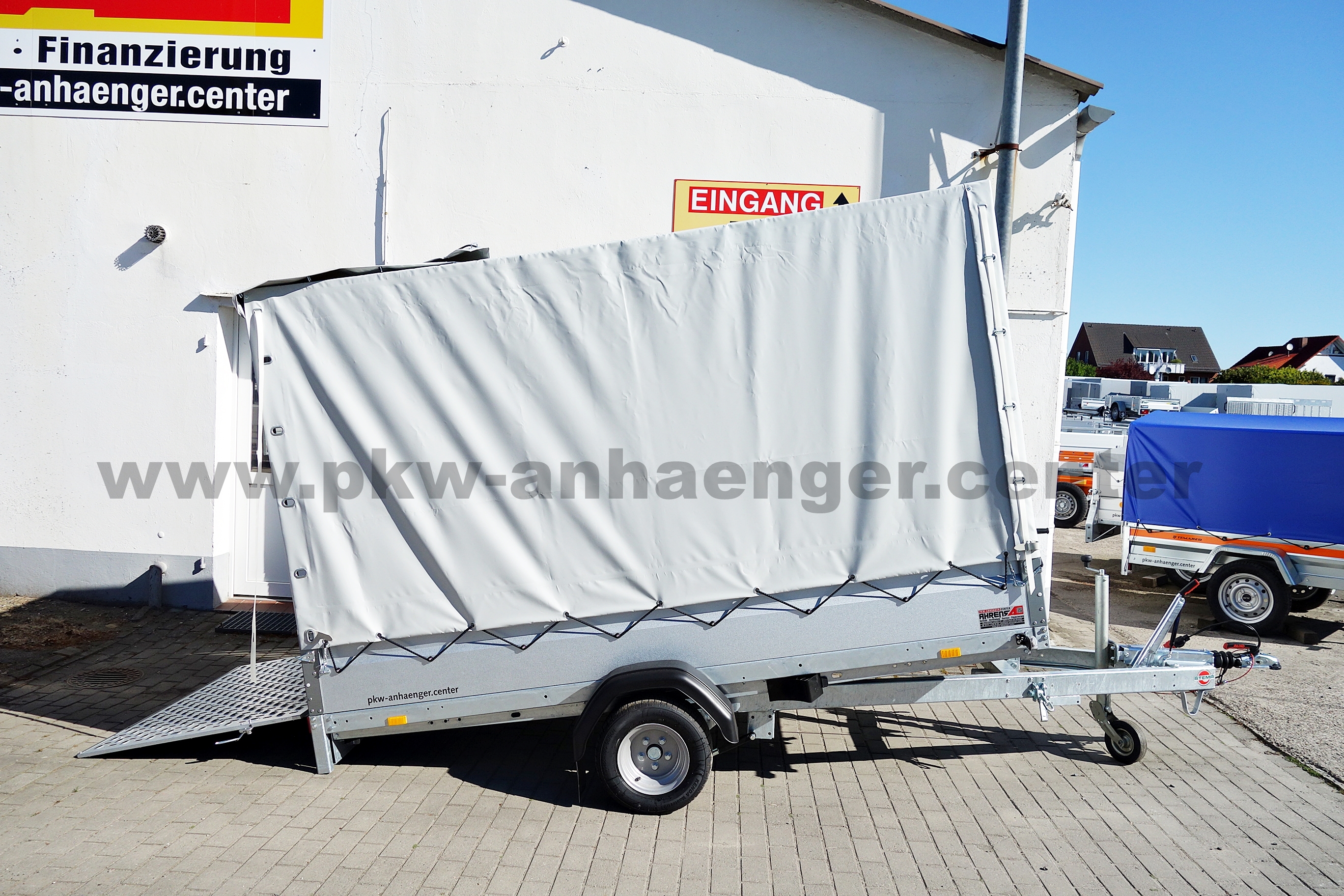 Planenanhänger STEMA MUT 1300kg 301x153x180cm 100km/h