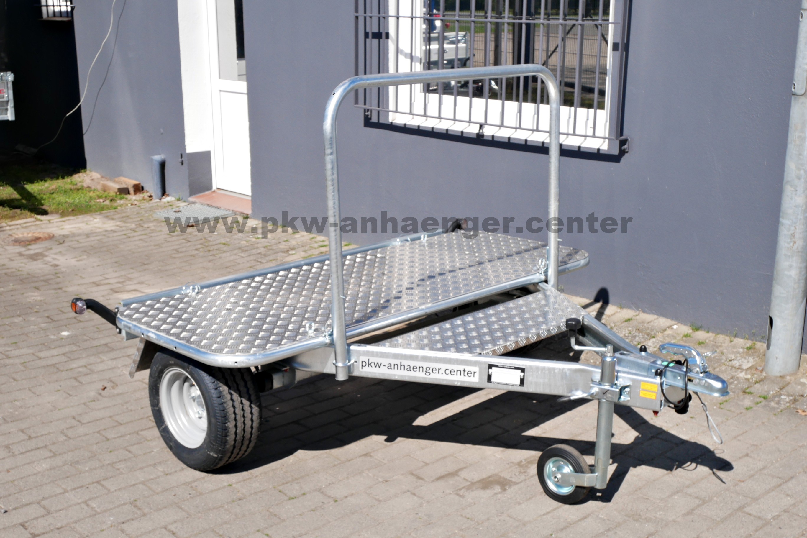 DEBON ROADSTER-CAMP-V3 750kg 80x200cm Wohnmobilanhänger Fahrradanhänger Motorradanhänger