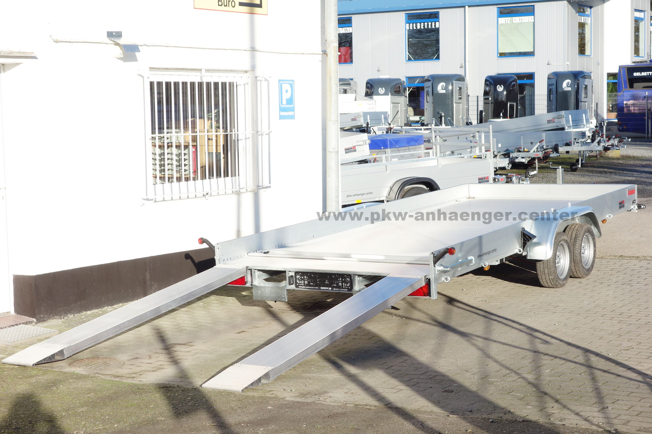 Anssems AMT 3000 507x200 Autotransportanhänger