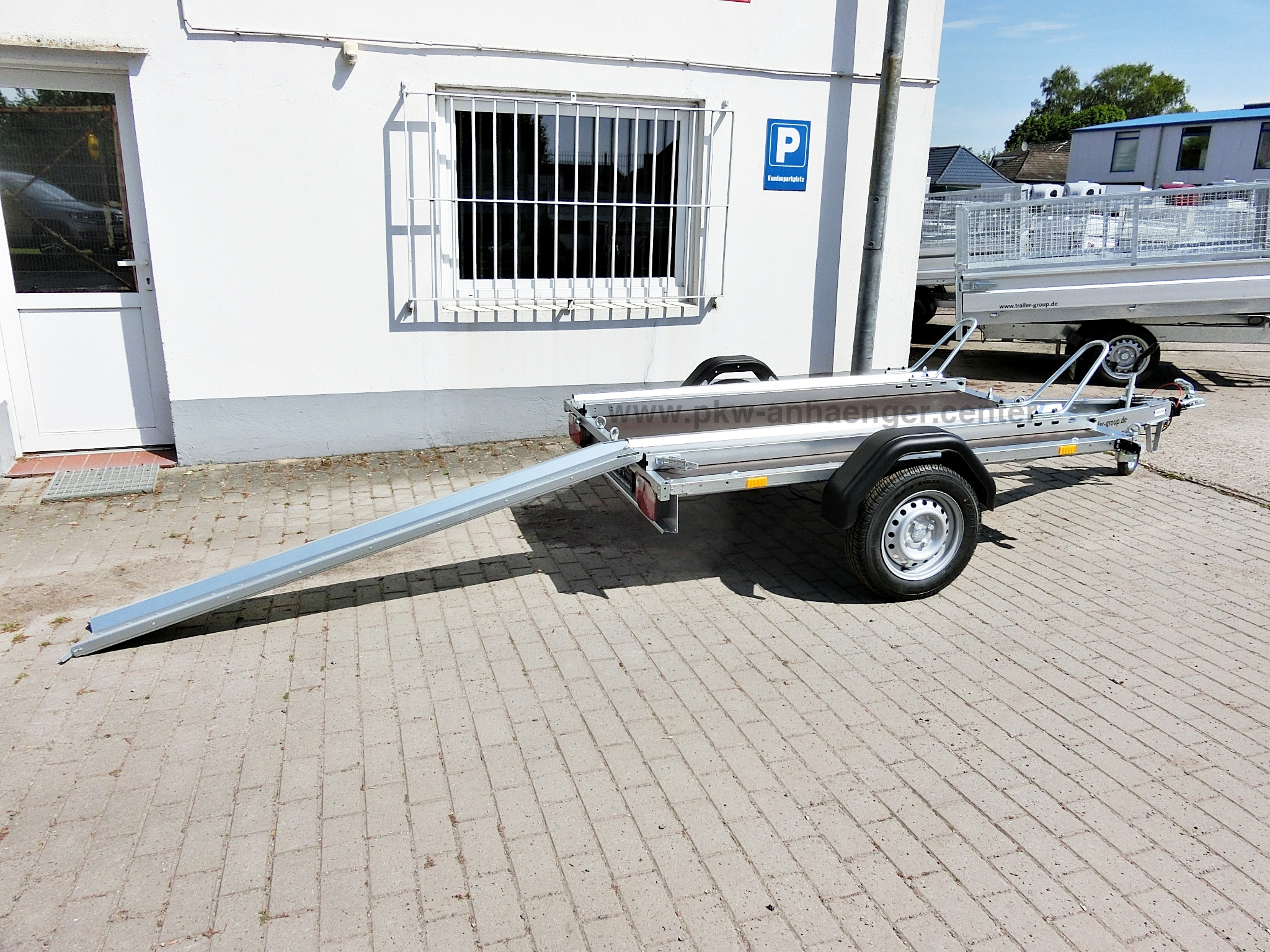 Motorradanhänger STEMA STLP 850 210x153cm