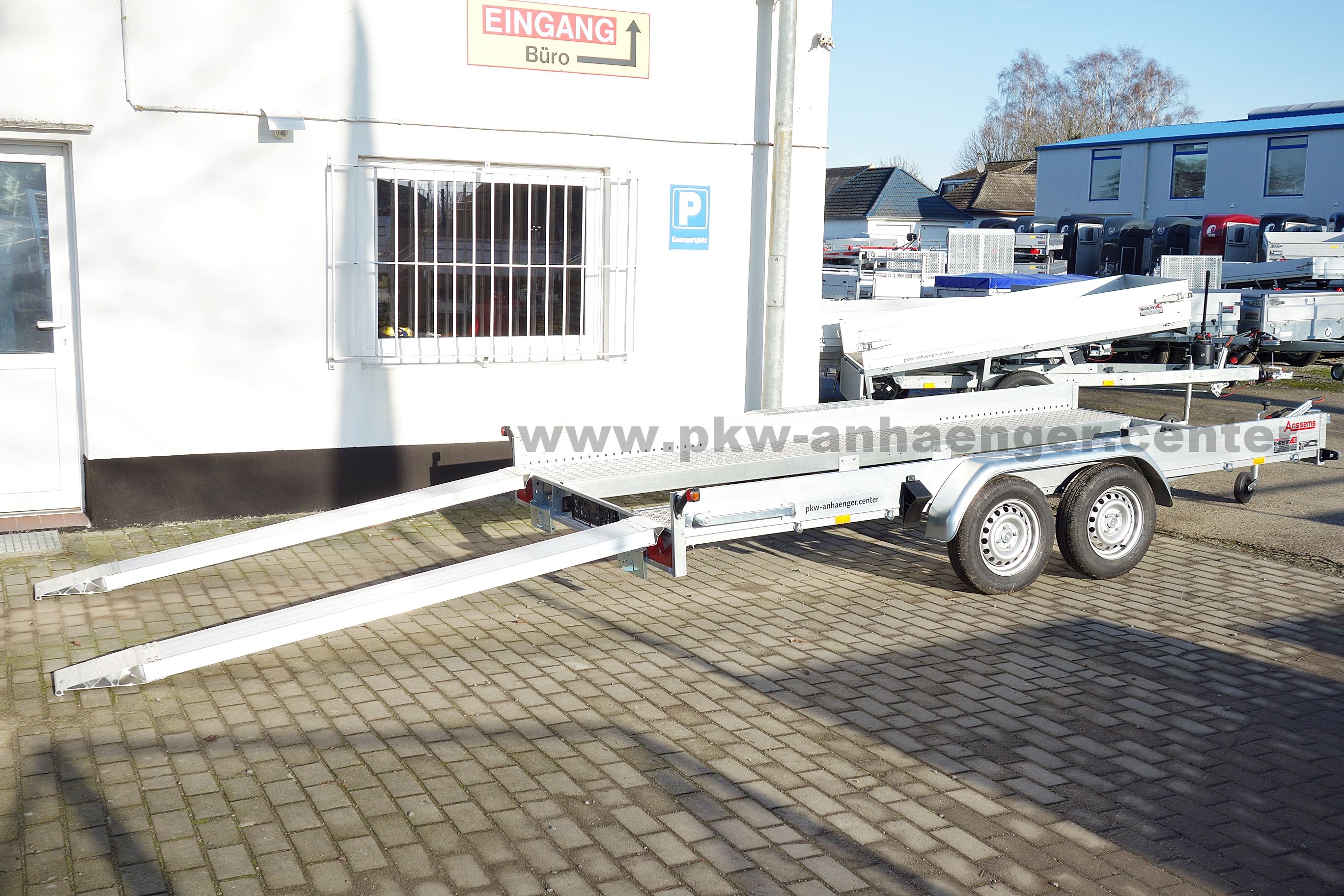 Anssems AMT 2000 400x188 ECO Autotransportanhänger