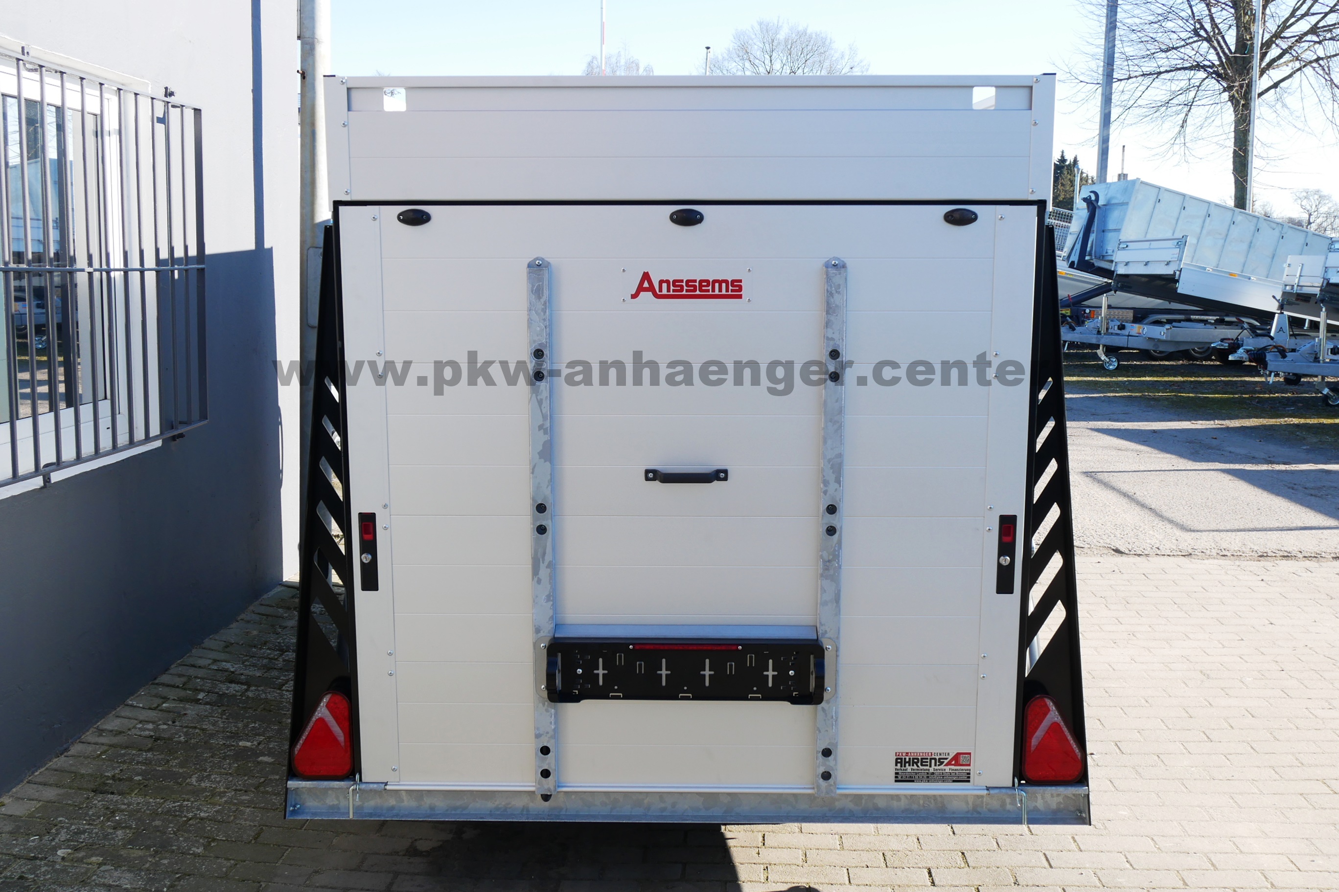 Anssems GTT 2500 301x151x153cm VT3 ULTRA-LOW Deckelanhänger Tandem